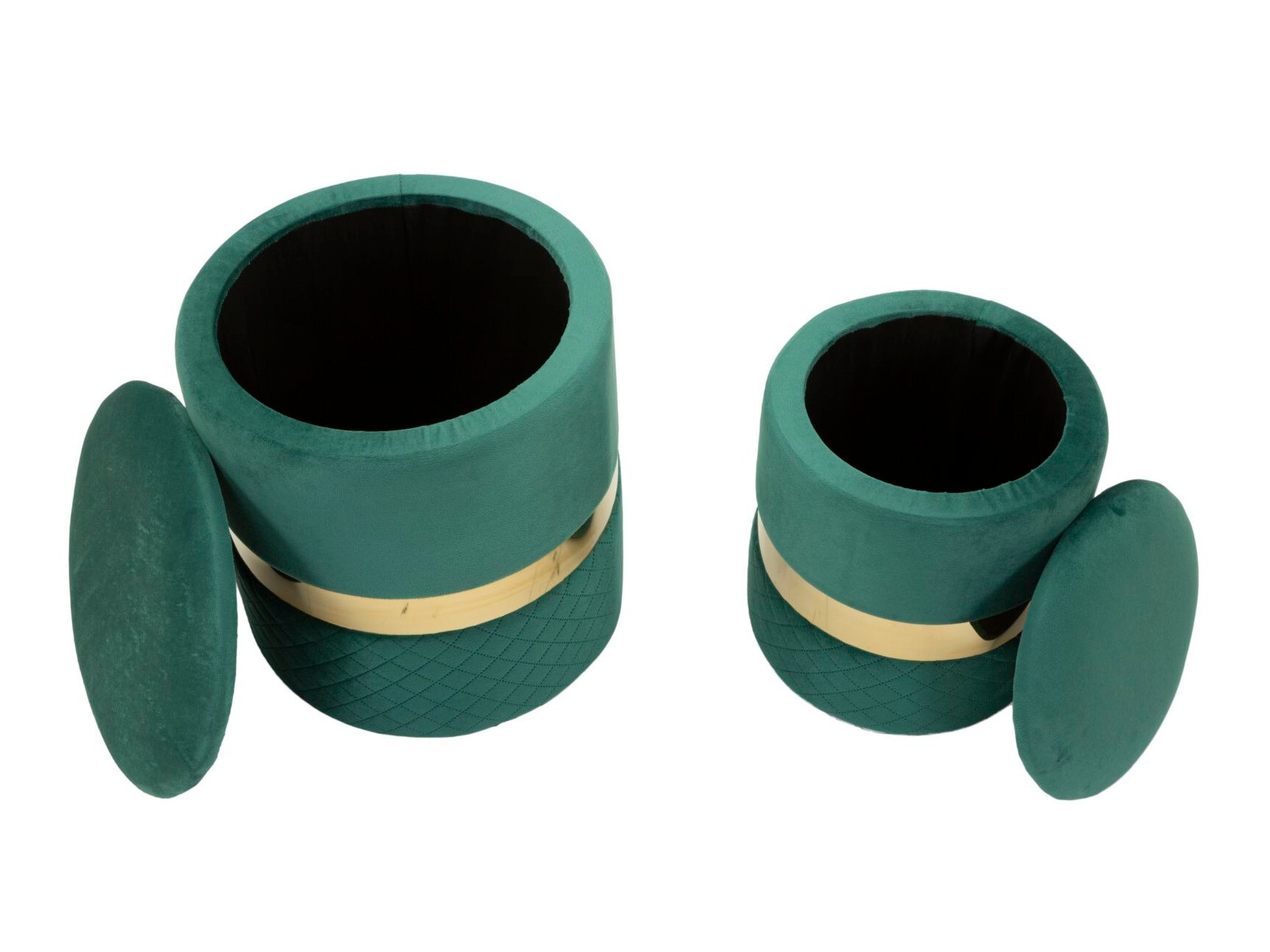Set de tabureți tapițați Farmington 236 (Verde)
