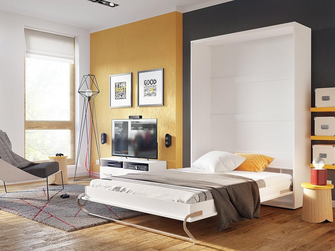 Pat rabatabil Concept Pro Lenart III (Alb)