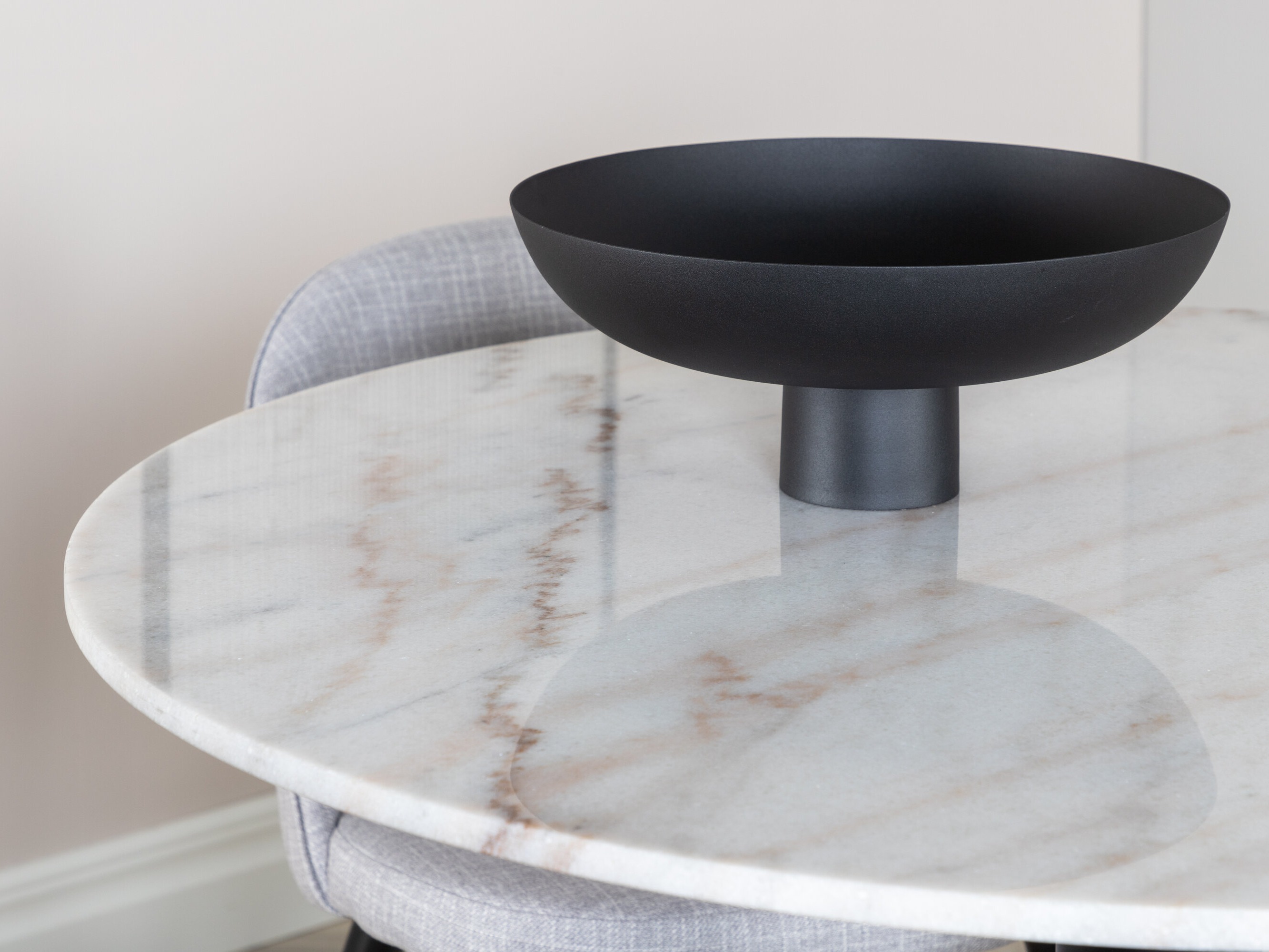 Set de mese Dallas 2572 (Negru + Gri deschis)