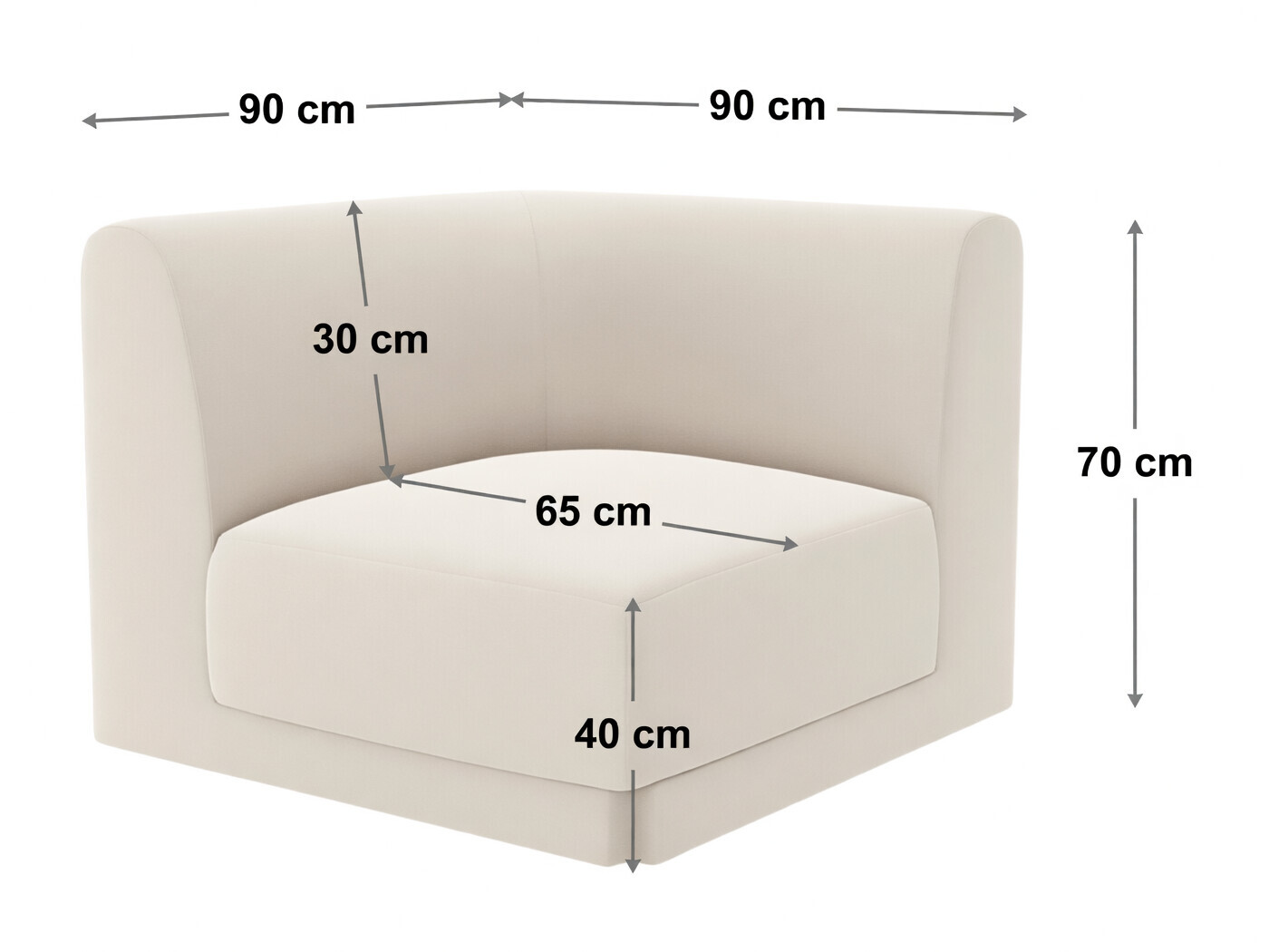 Sistem modular de șezut Tivlomi 103 (Venus 2917)