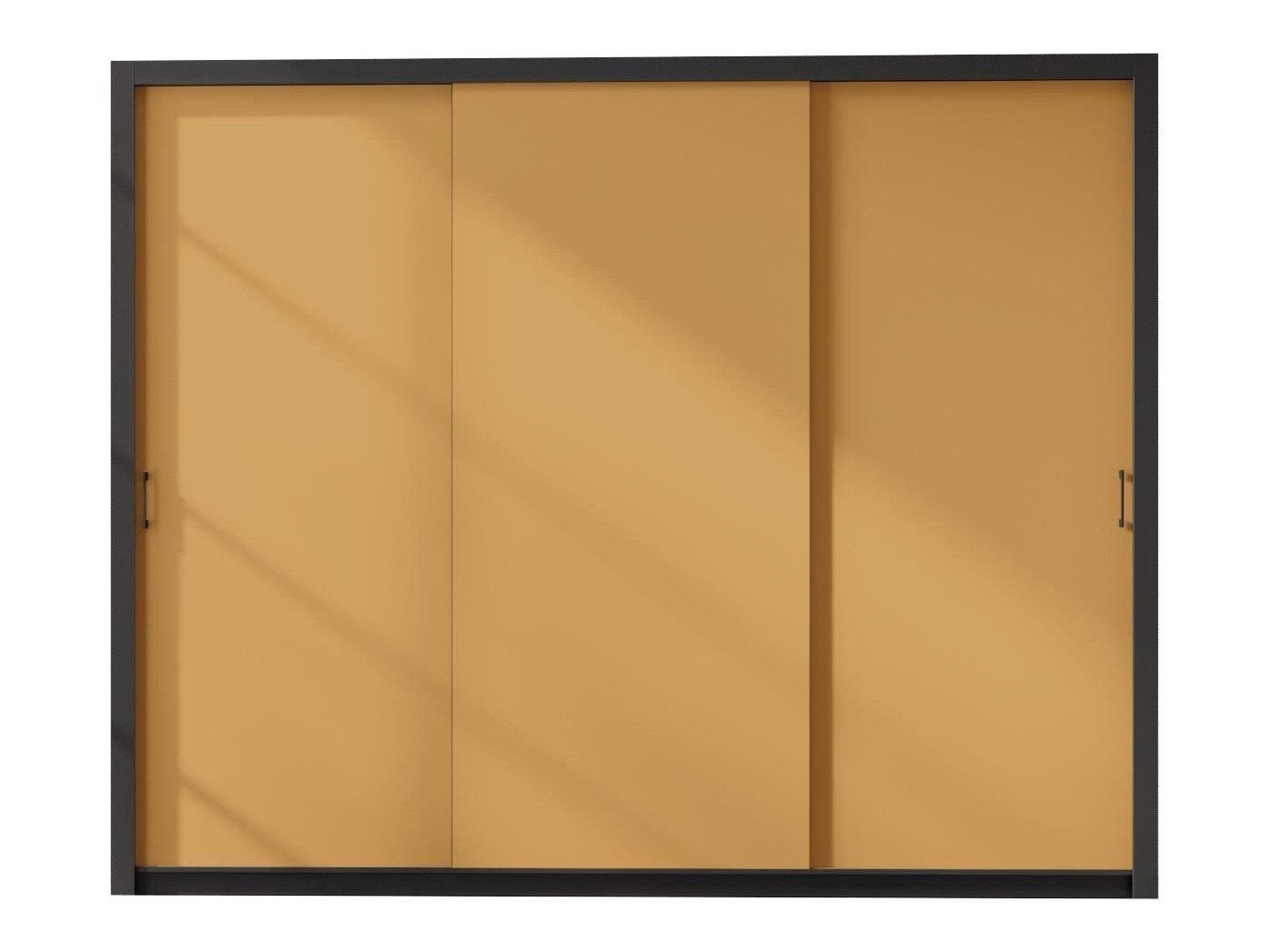 Dulap Murrieta 193 (Negru + Galben)