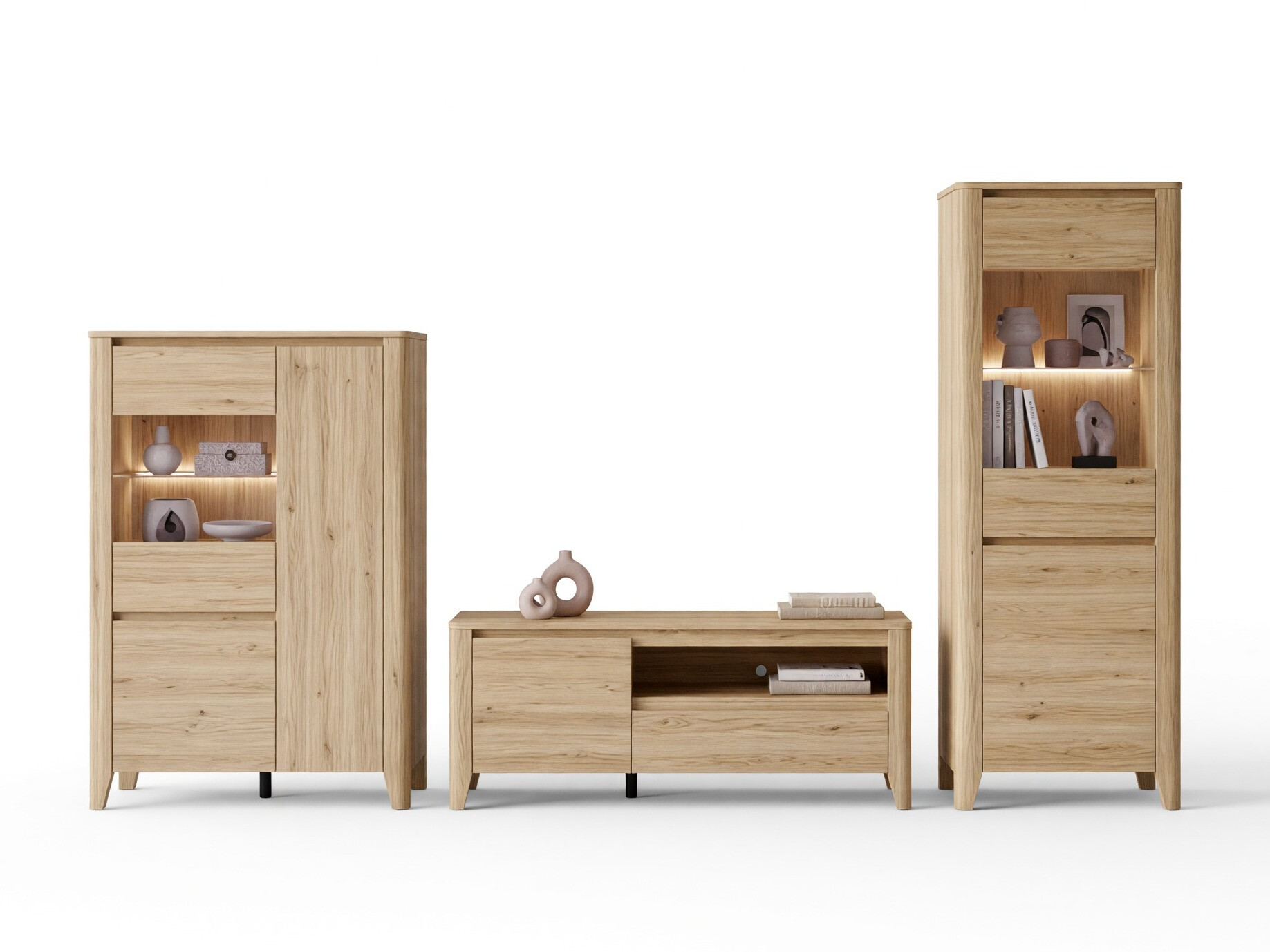 Set de living Talduno 108 (Stejar deschis)