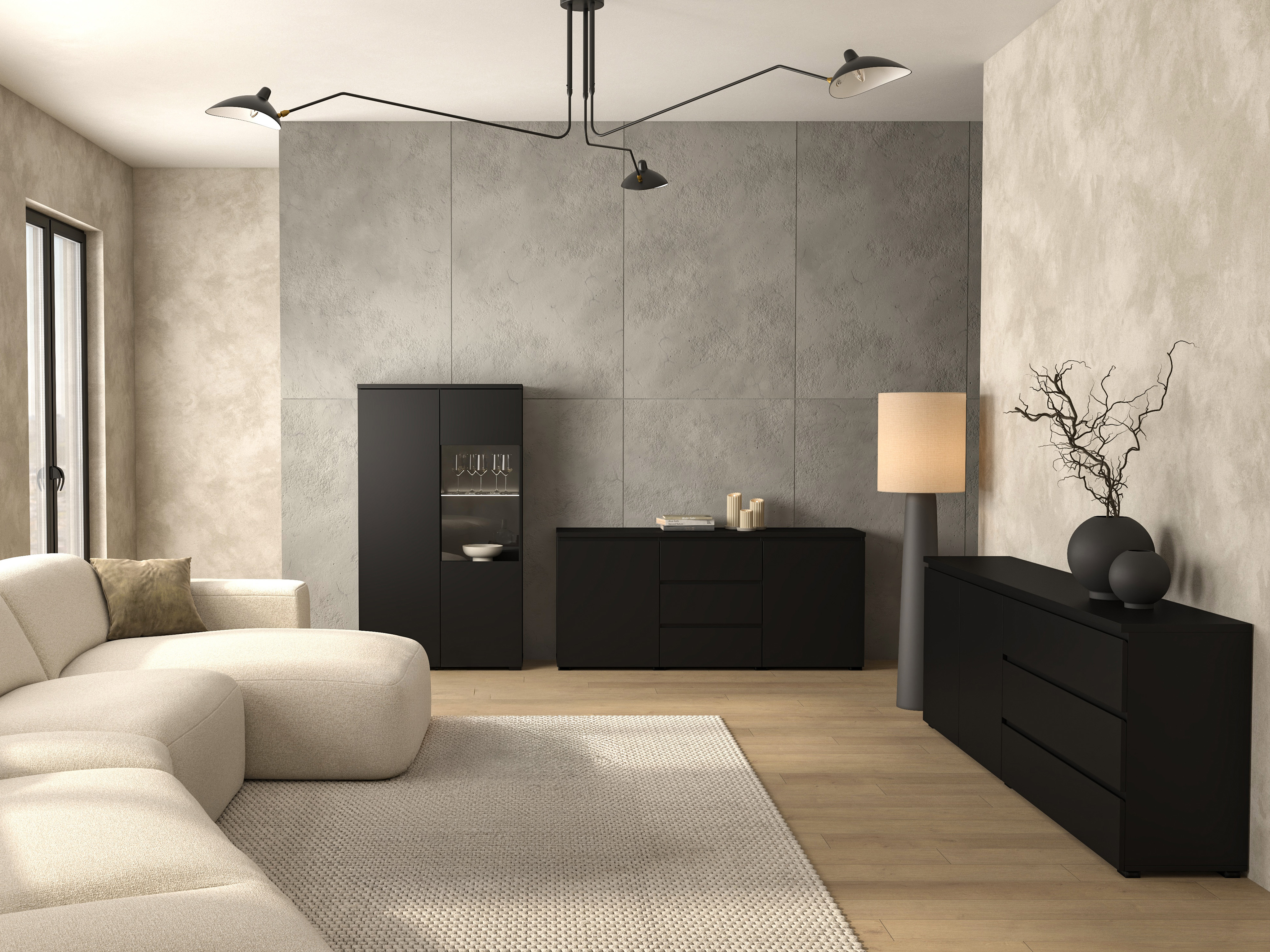 Raft Baletu 108 (Negru)