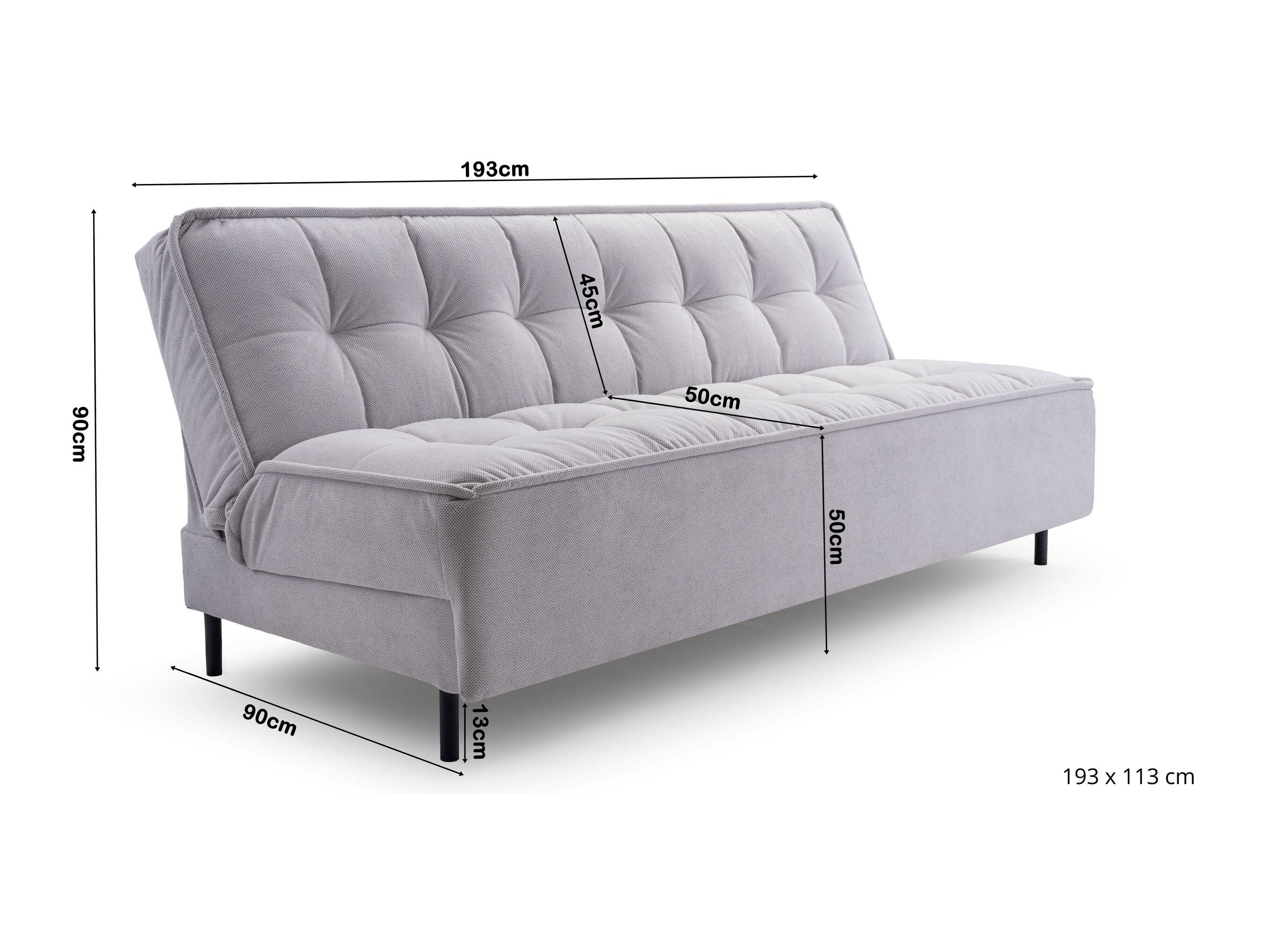 Canapea extensibilă Lufkin 149 (Curio 99)