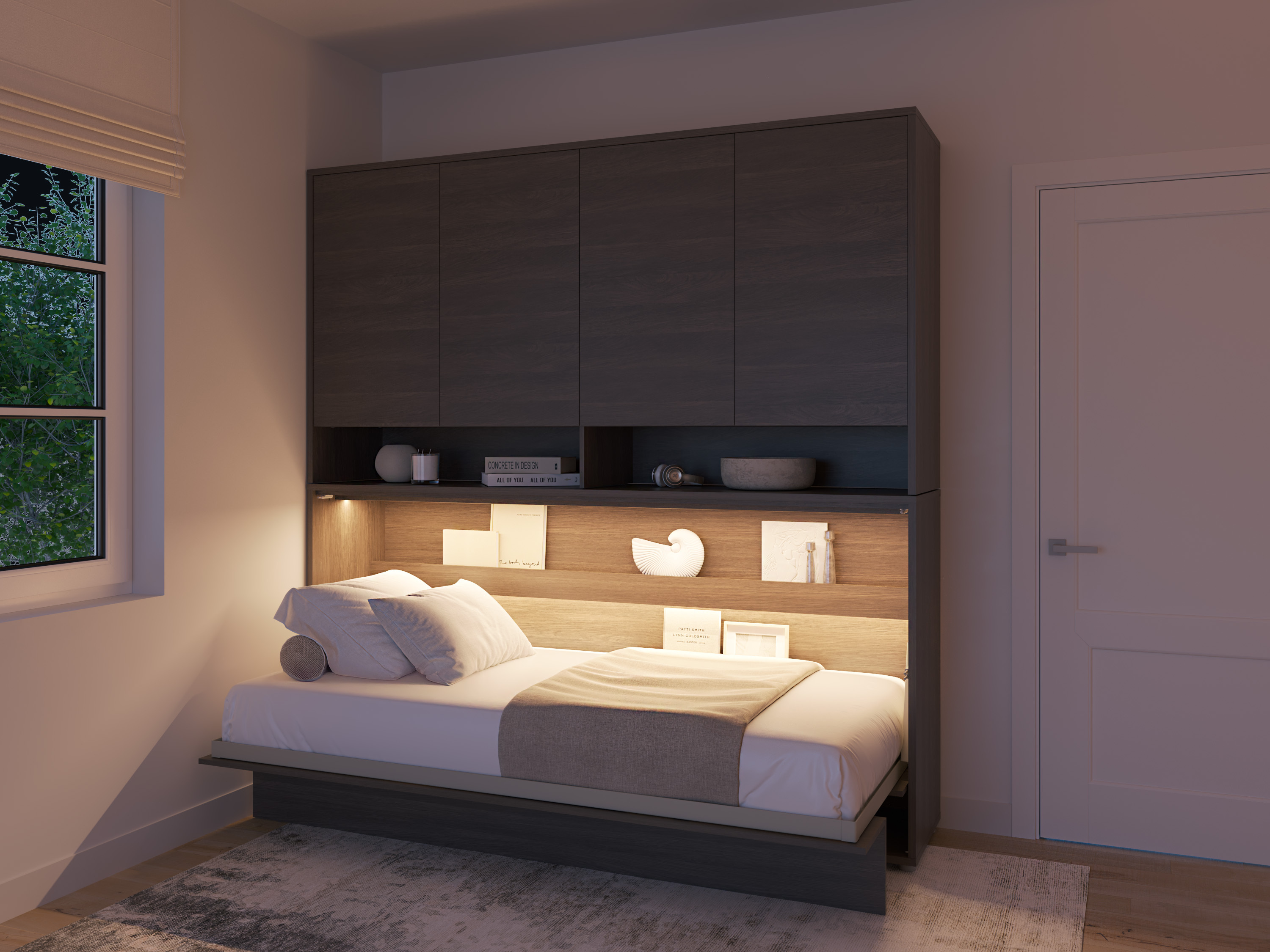 Set de mobilier Concept Lenart X (Stejar închis)