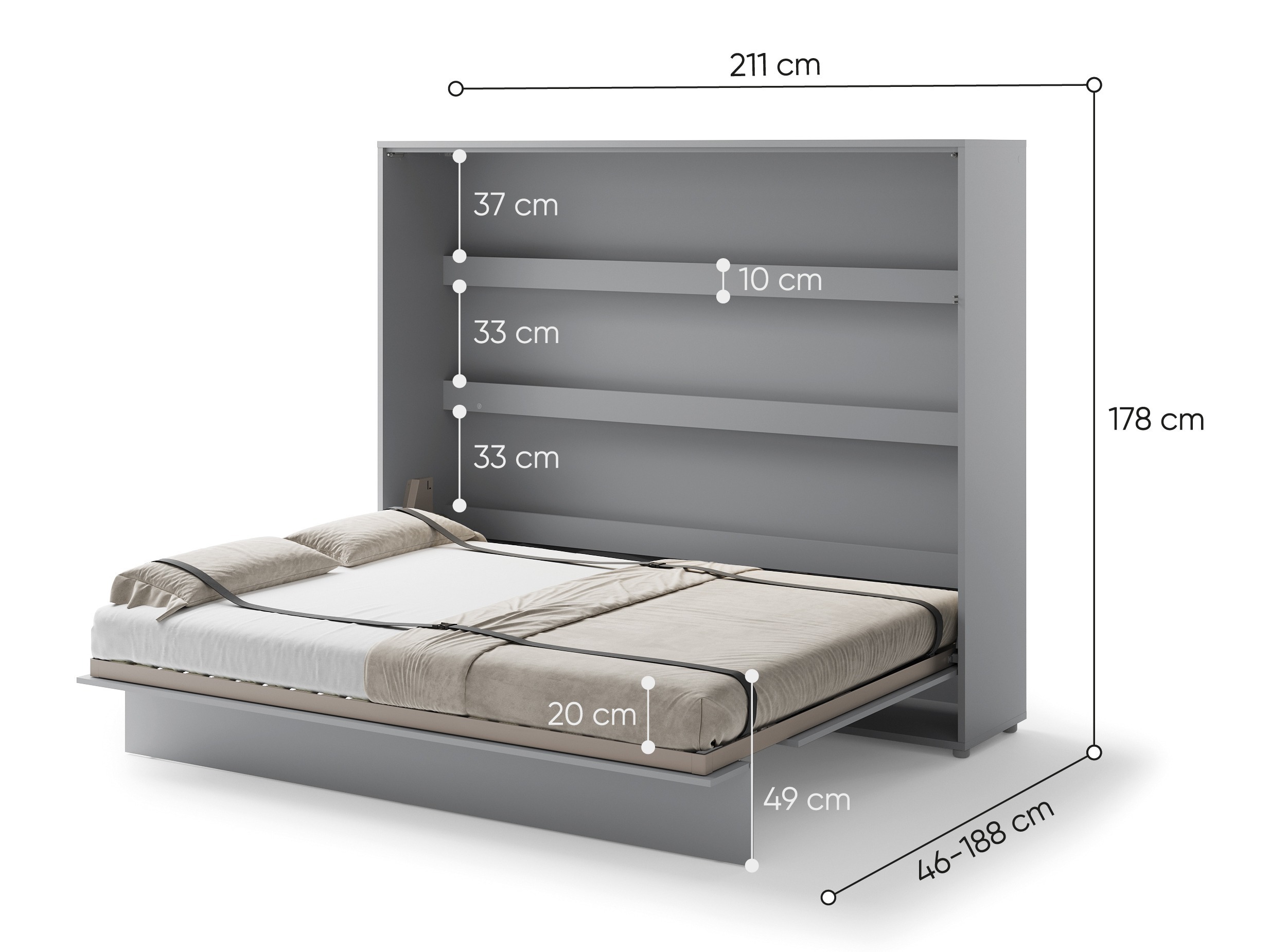 Set de mobilier Concept Lenart X (Stejar închis)