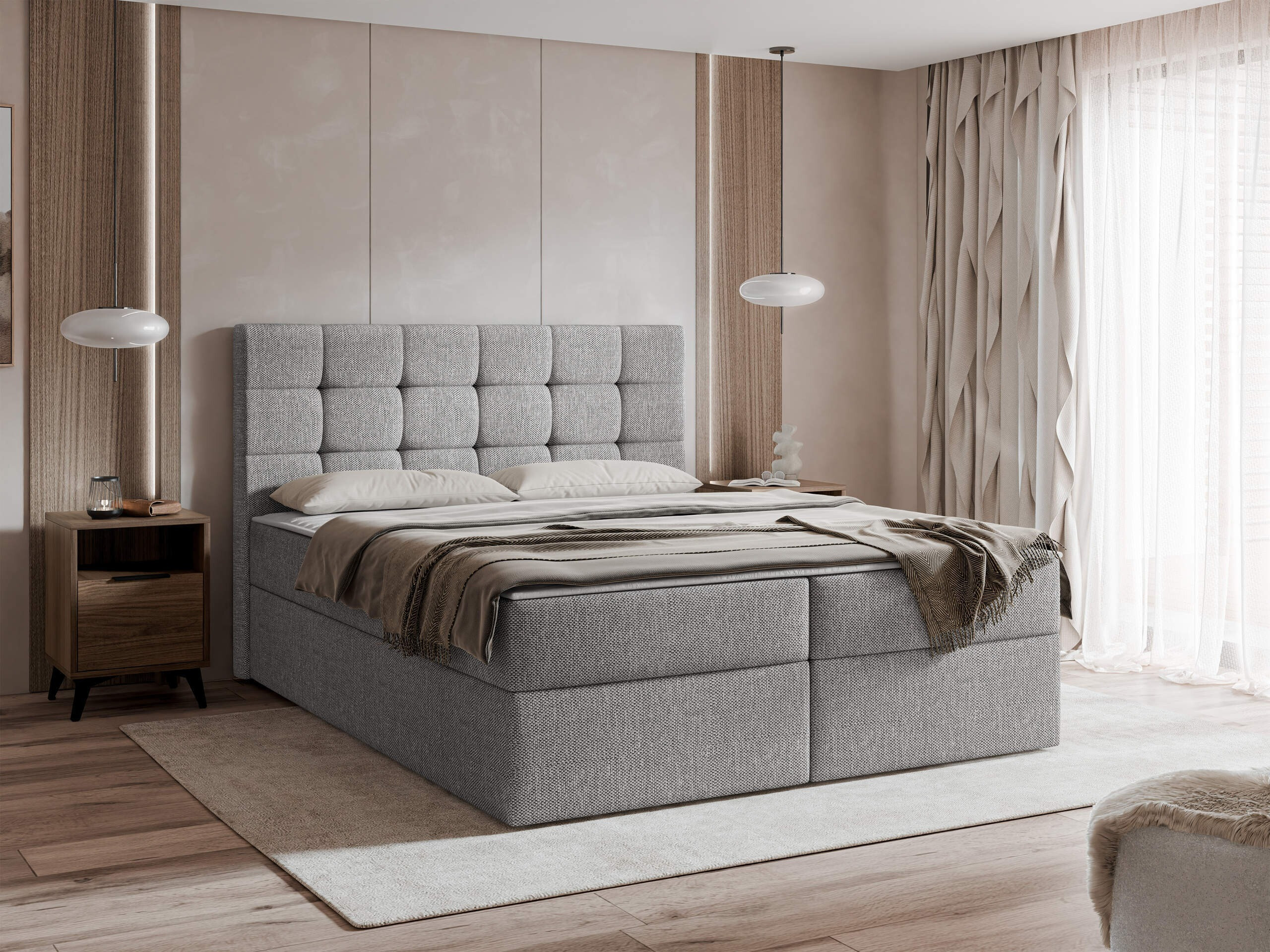 Pat boxspring Comfivo Osculum I (Muna 08)
