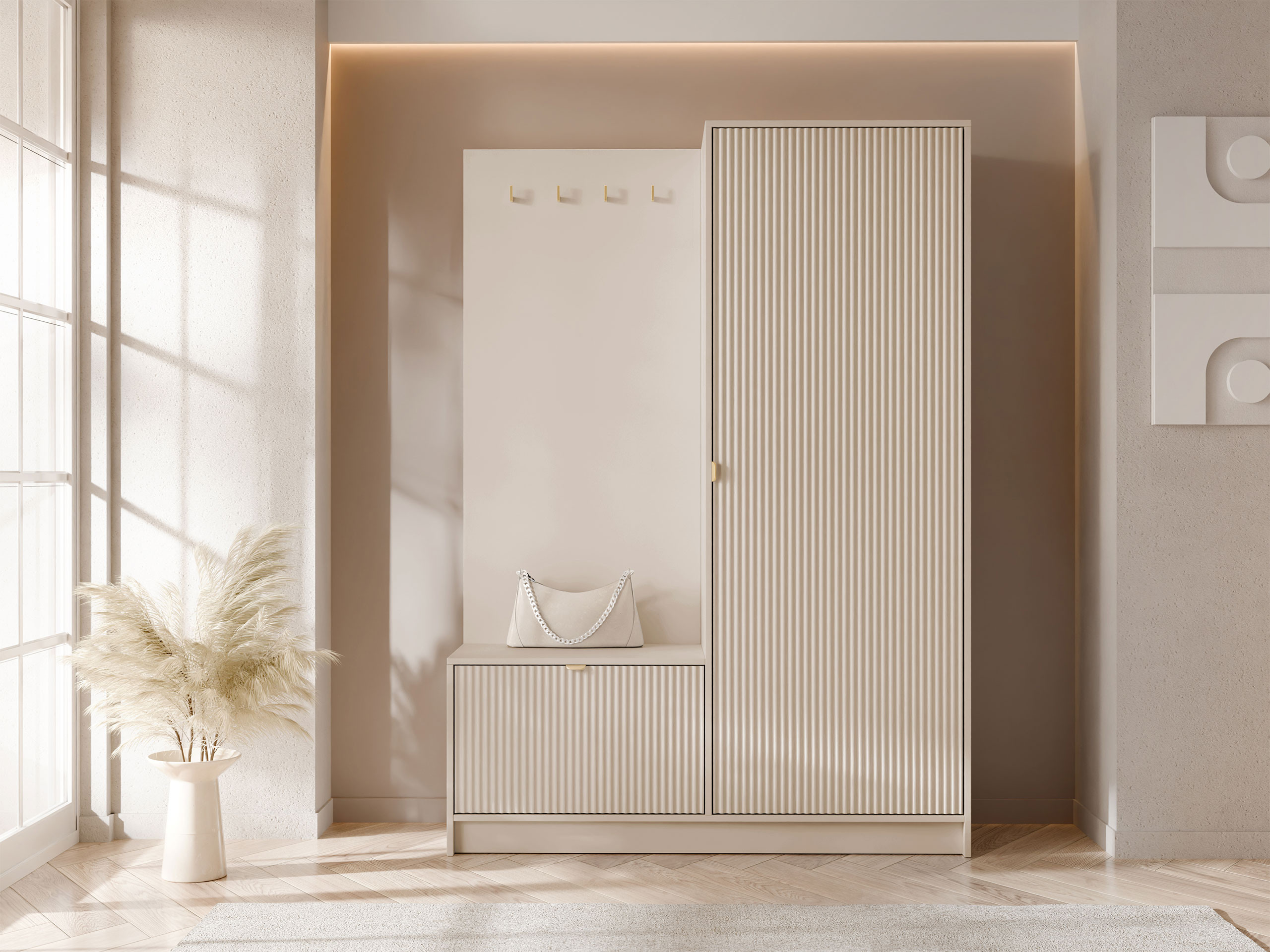 Set de hol Comfivo Papilio (Bej)
