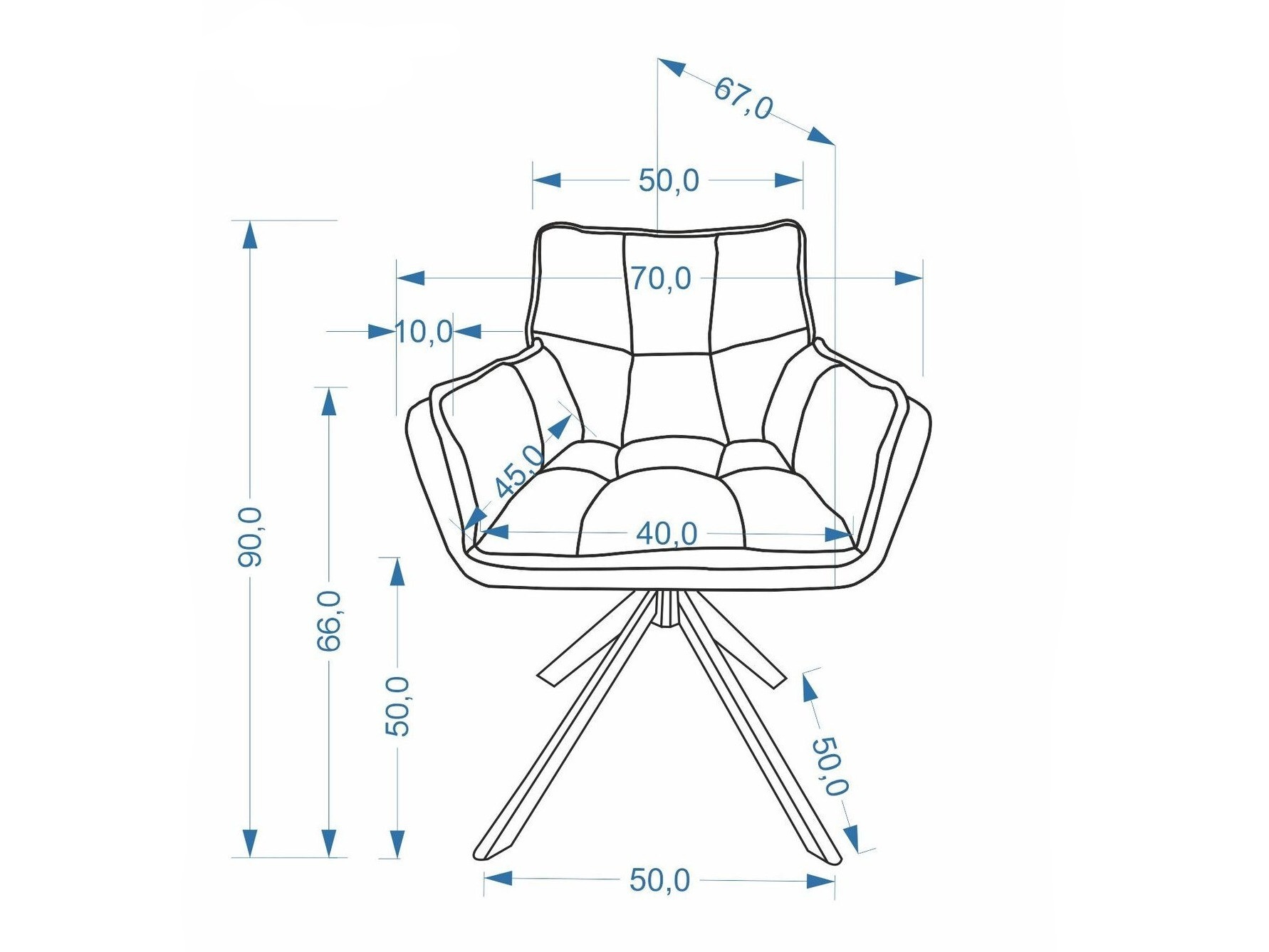 Scaun Houston 2190 (Cremona 14)
