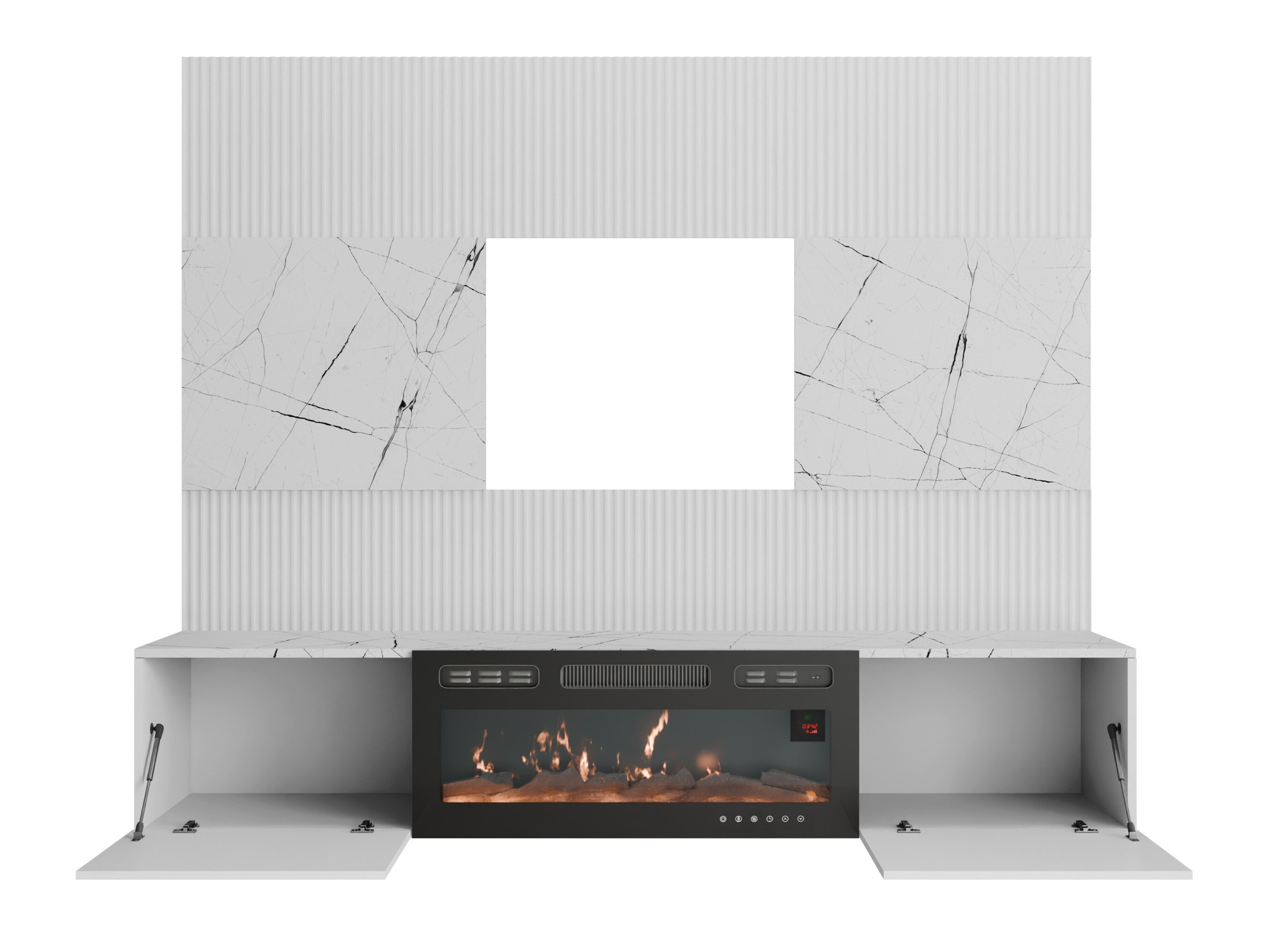 Set de living Comfivo Salix VII (Nuc + Deschis Travertine)