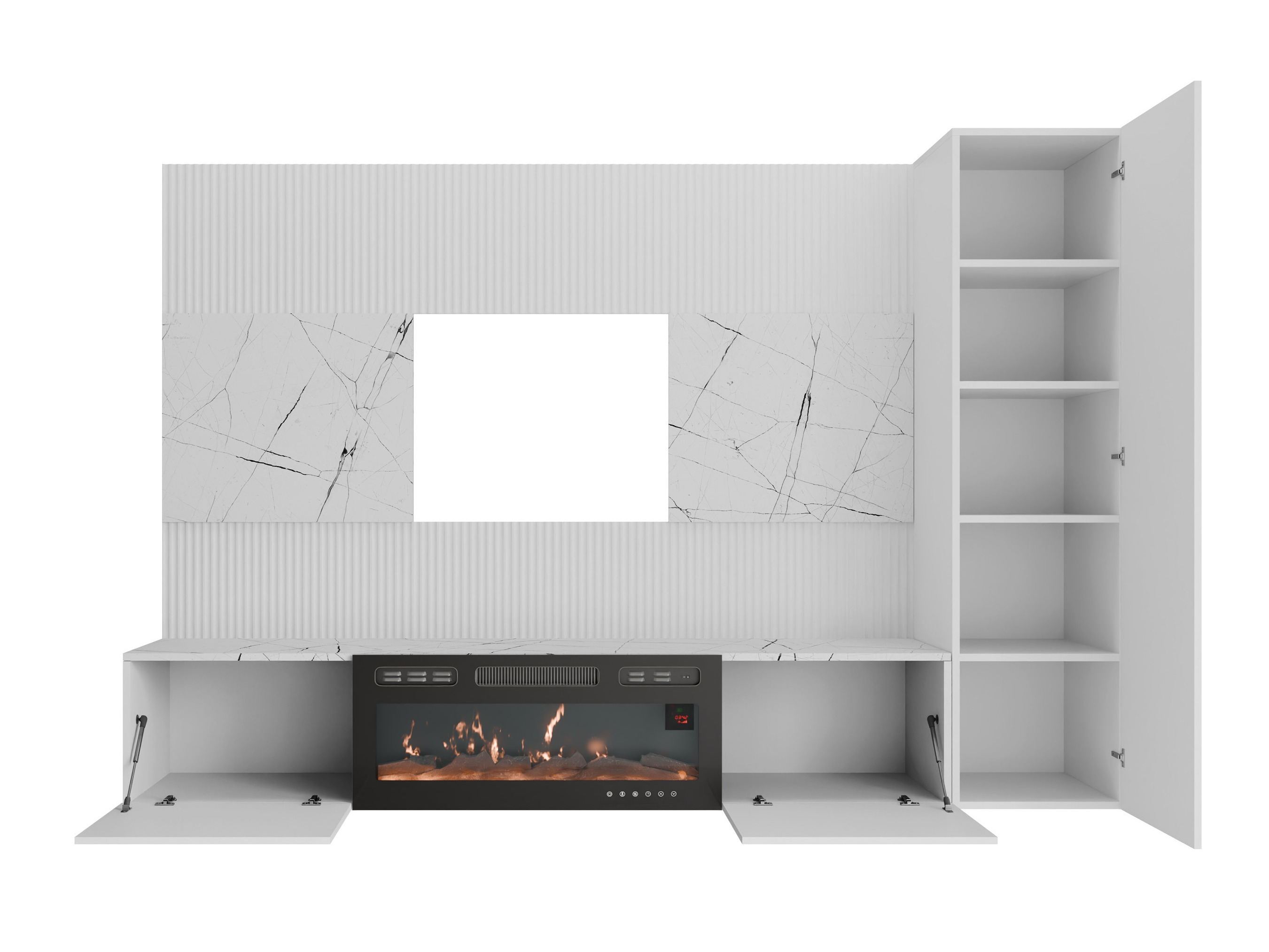 Set de living Comfivo Salix IX (Bej + Stejar Cremona)