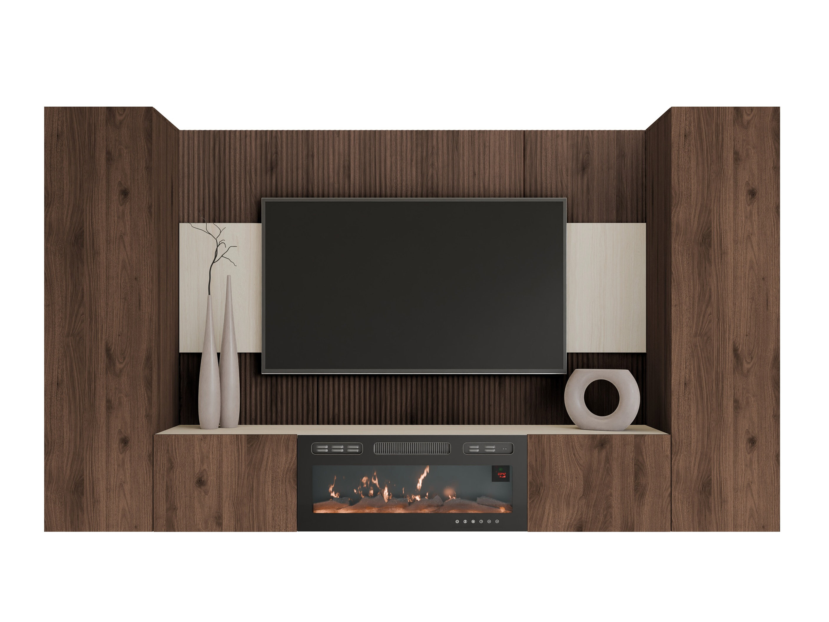 Set de living Comfivo Salix VIII (Nuc + Deschis Travertine)