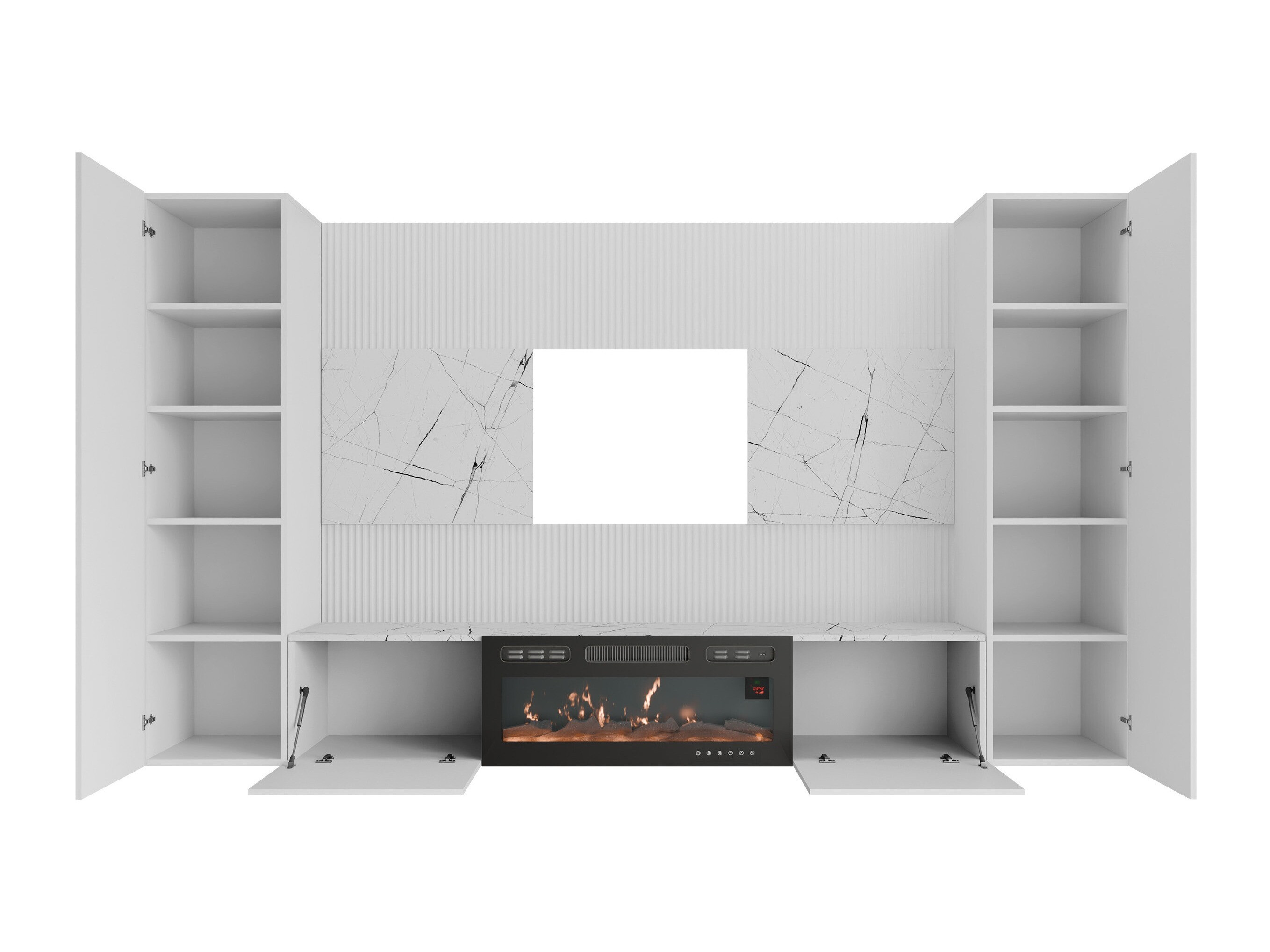 Set de living Comfivo Salix VIII (Nuc + Deschis Travertine)