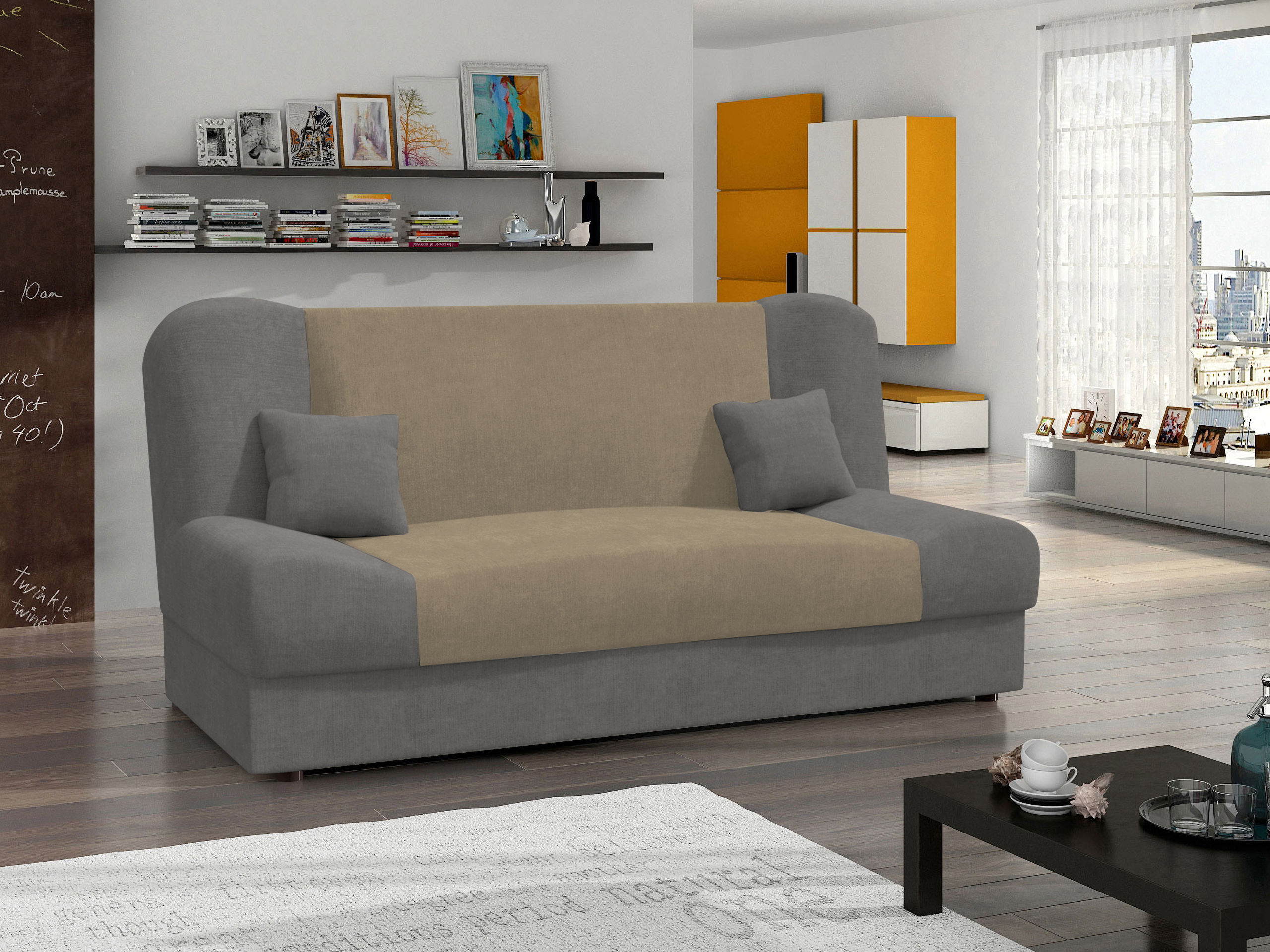 Canapea extensibilă Comfivo Cera I (Alova 36 + Alova 07)