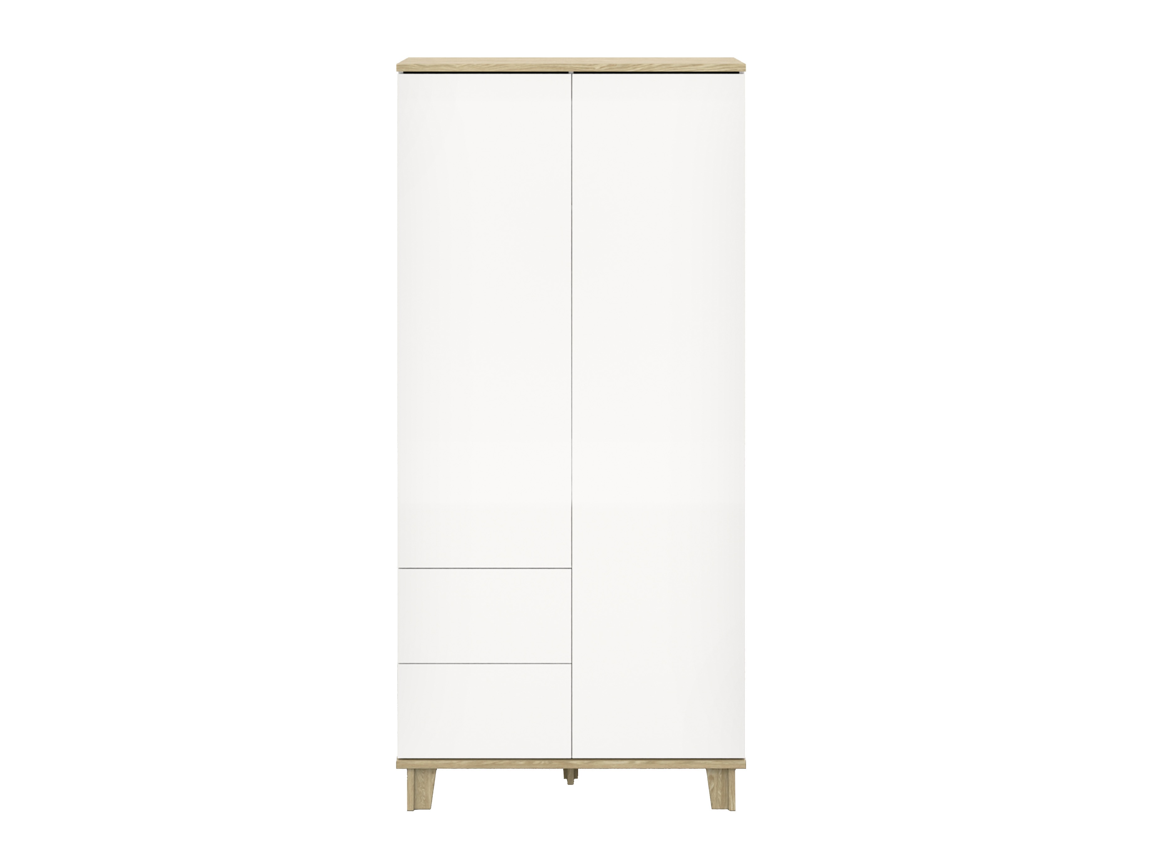 Dulap Evarveru 100 (Mat alb)