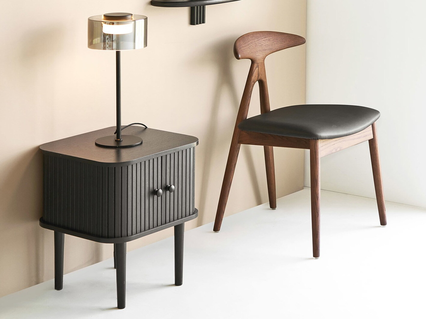 Scaun Brea 316 (Lemn închis la culoare)