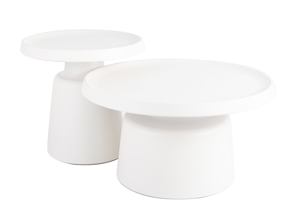Set de măsuțe de cafea Detroit 721 (Alb)