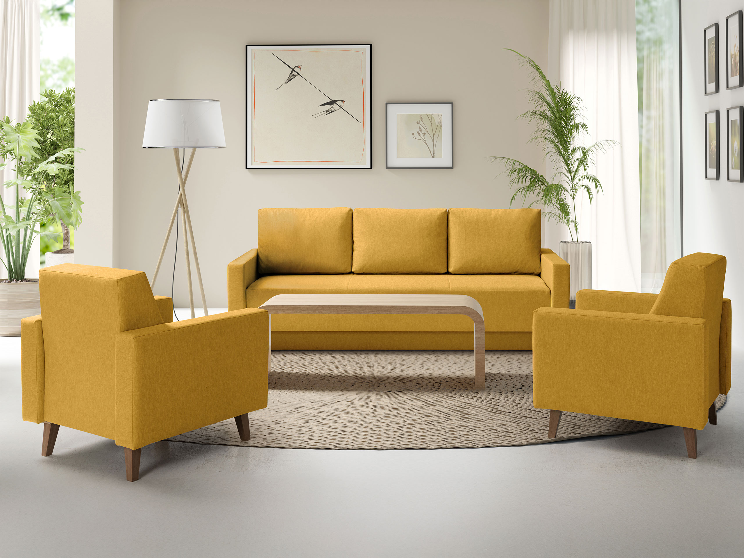 Set mobilier tapițat Delbene 133 (Verita 53)