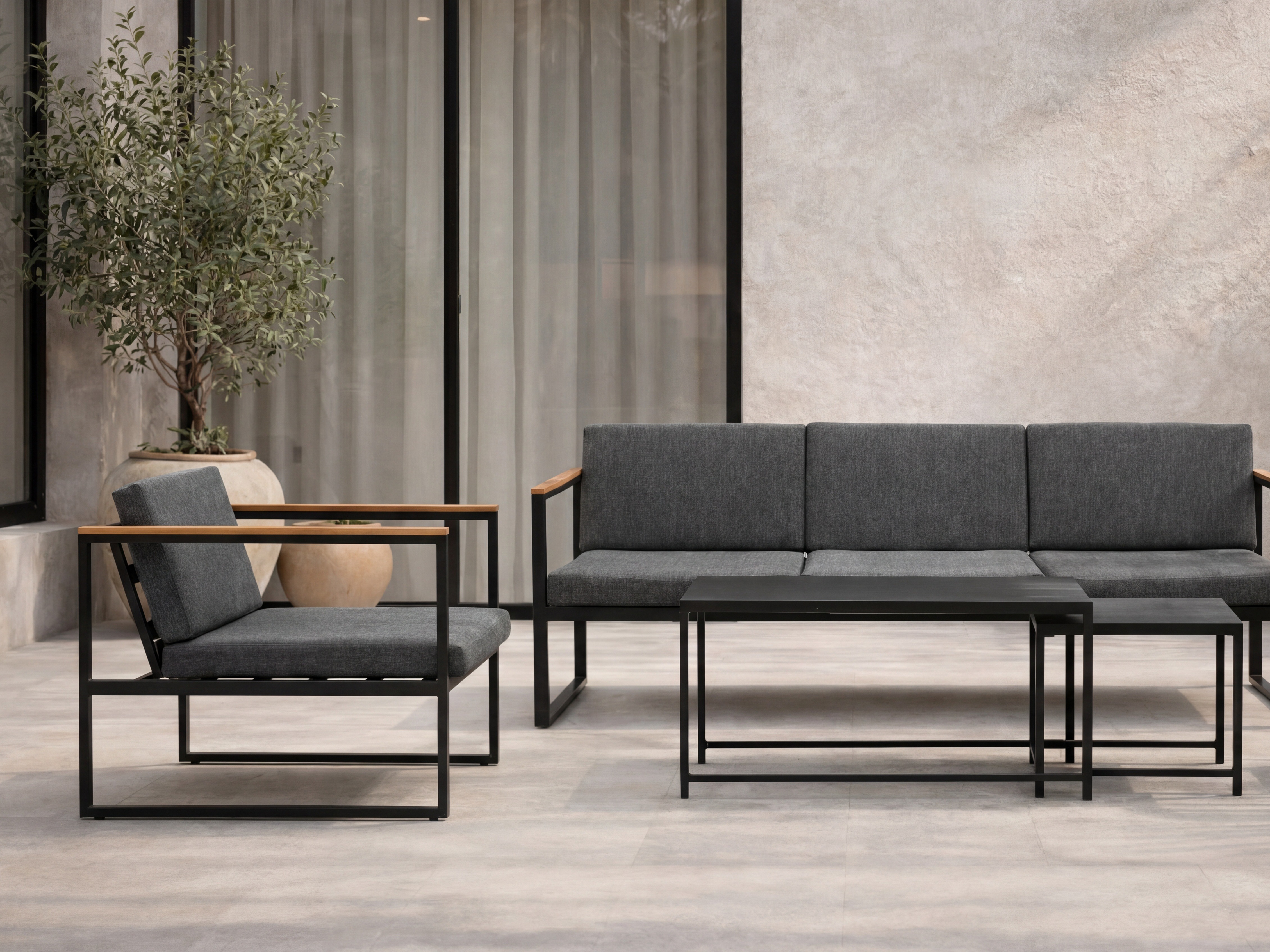 Set mobilier de exterior Dallas 560