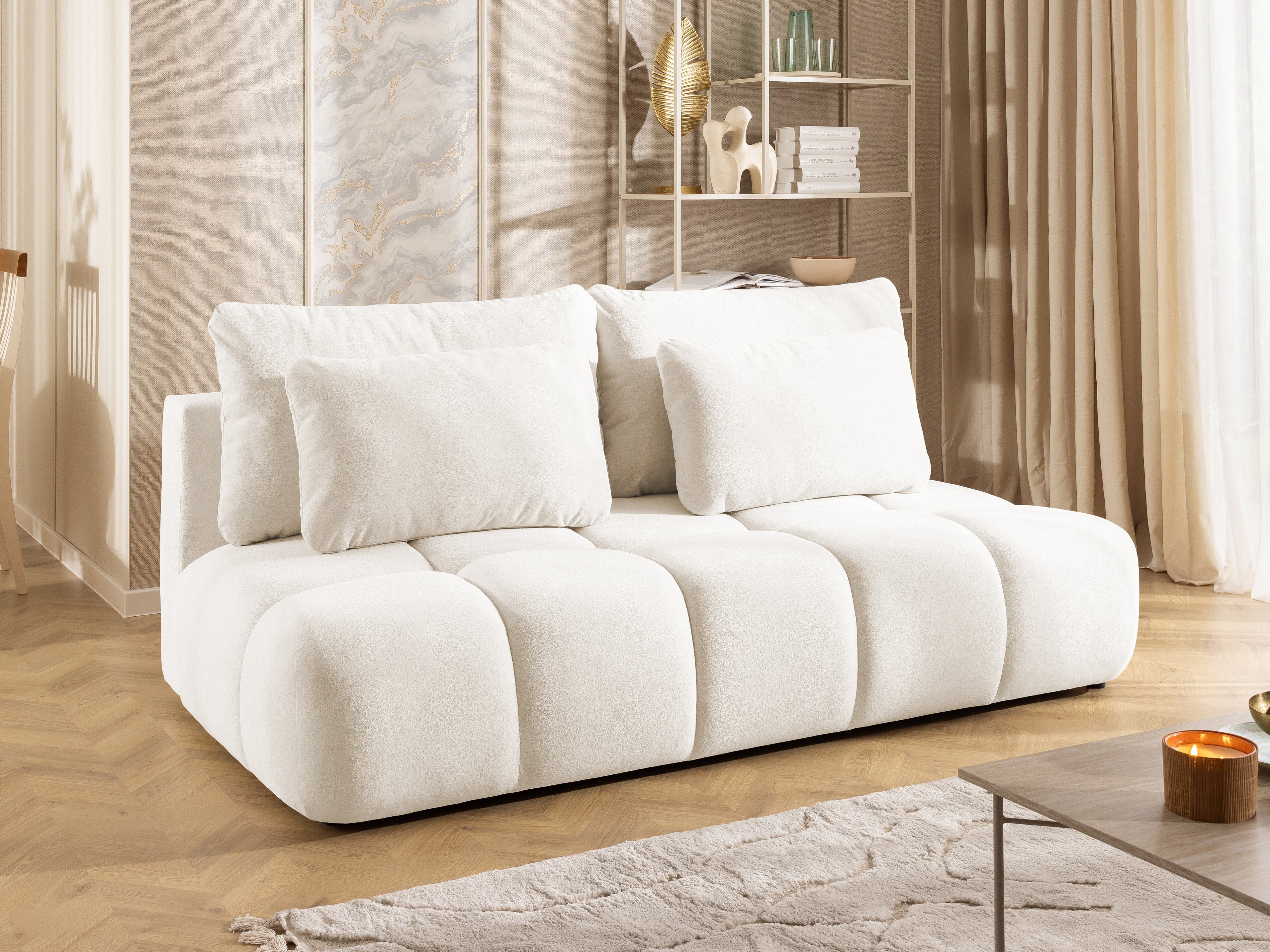 Canapea extensibilă Rocklin 203 (Soft Plush 01)