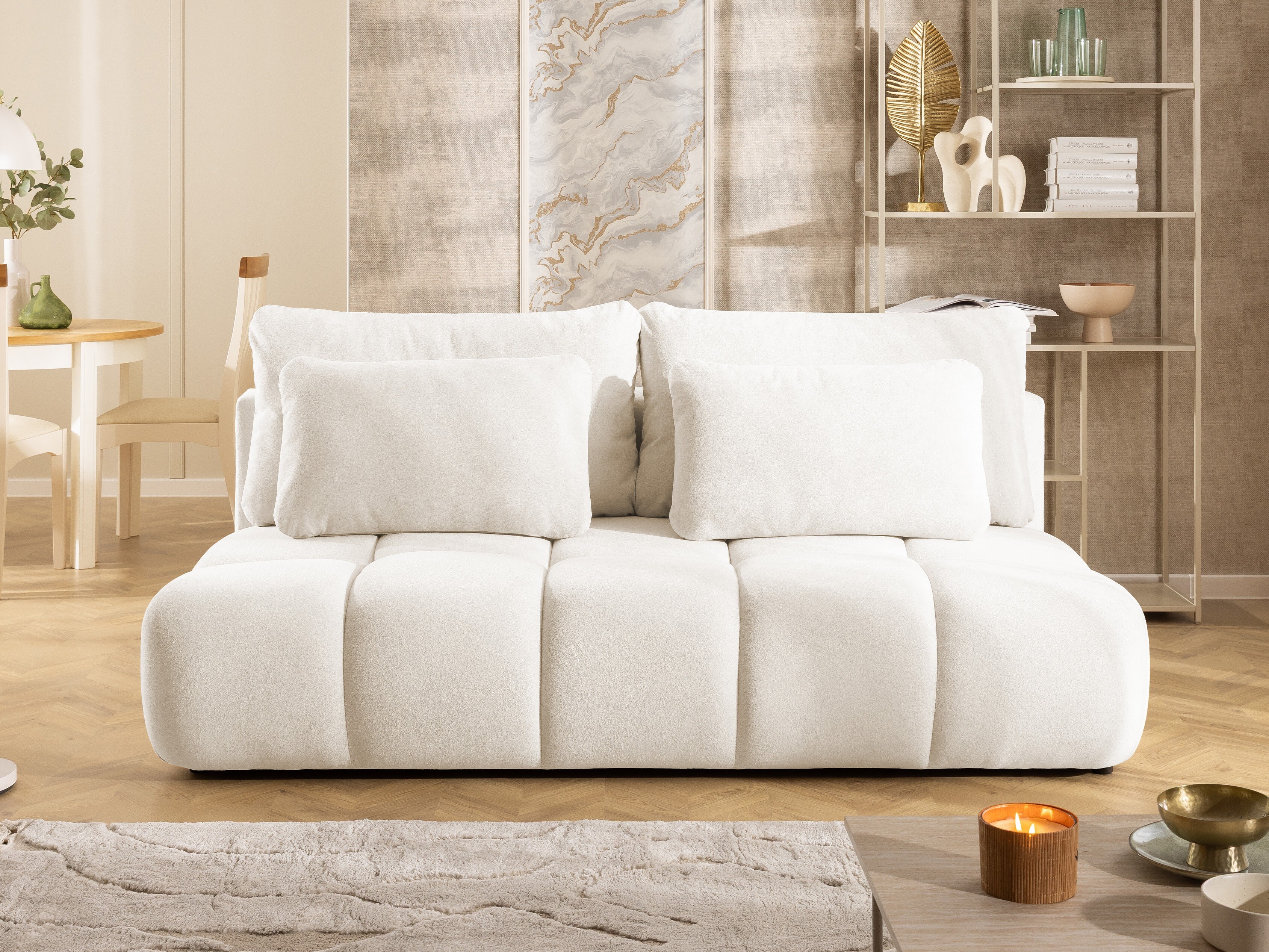 Canapea extensibilă Rocklin 203 (Soft Plush 01)