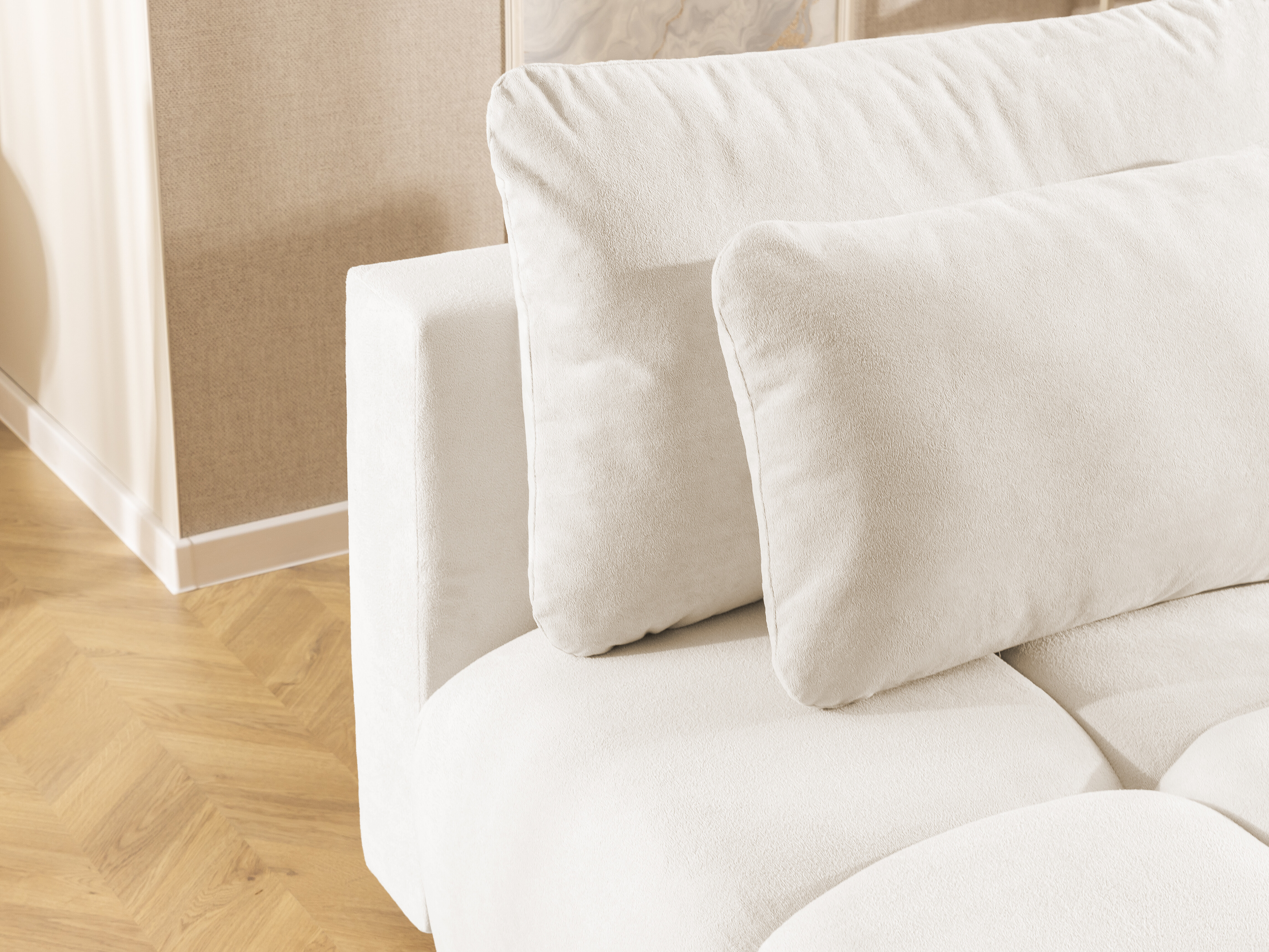 Canapea extensibilă Rocklin 203 (Soft Plush 01)