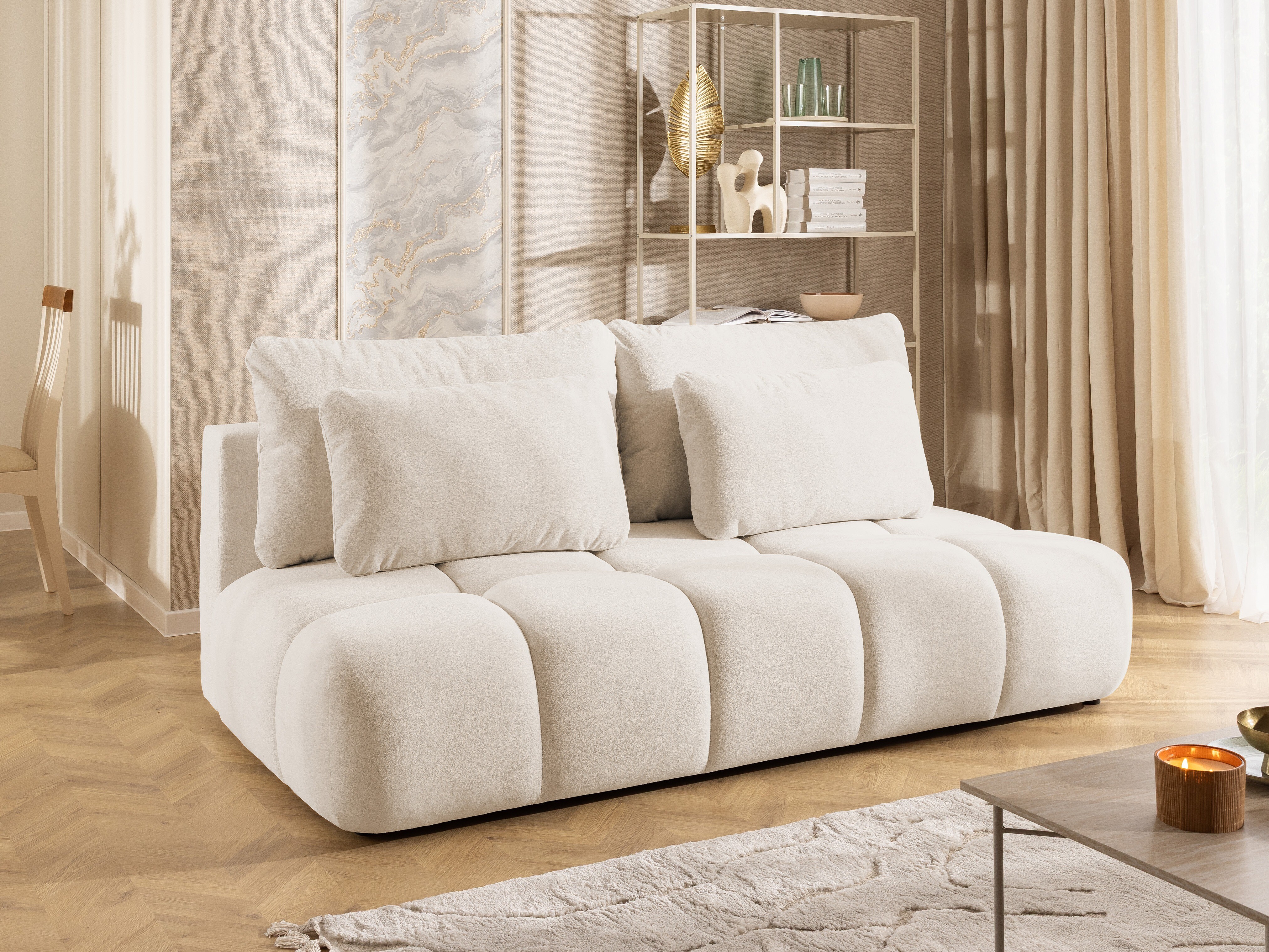 Canapea extensibilă Rocklin 203 (Soft Plush 02)