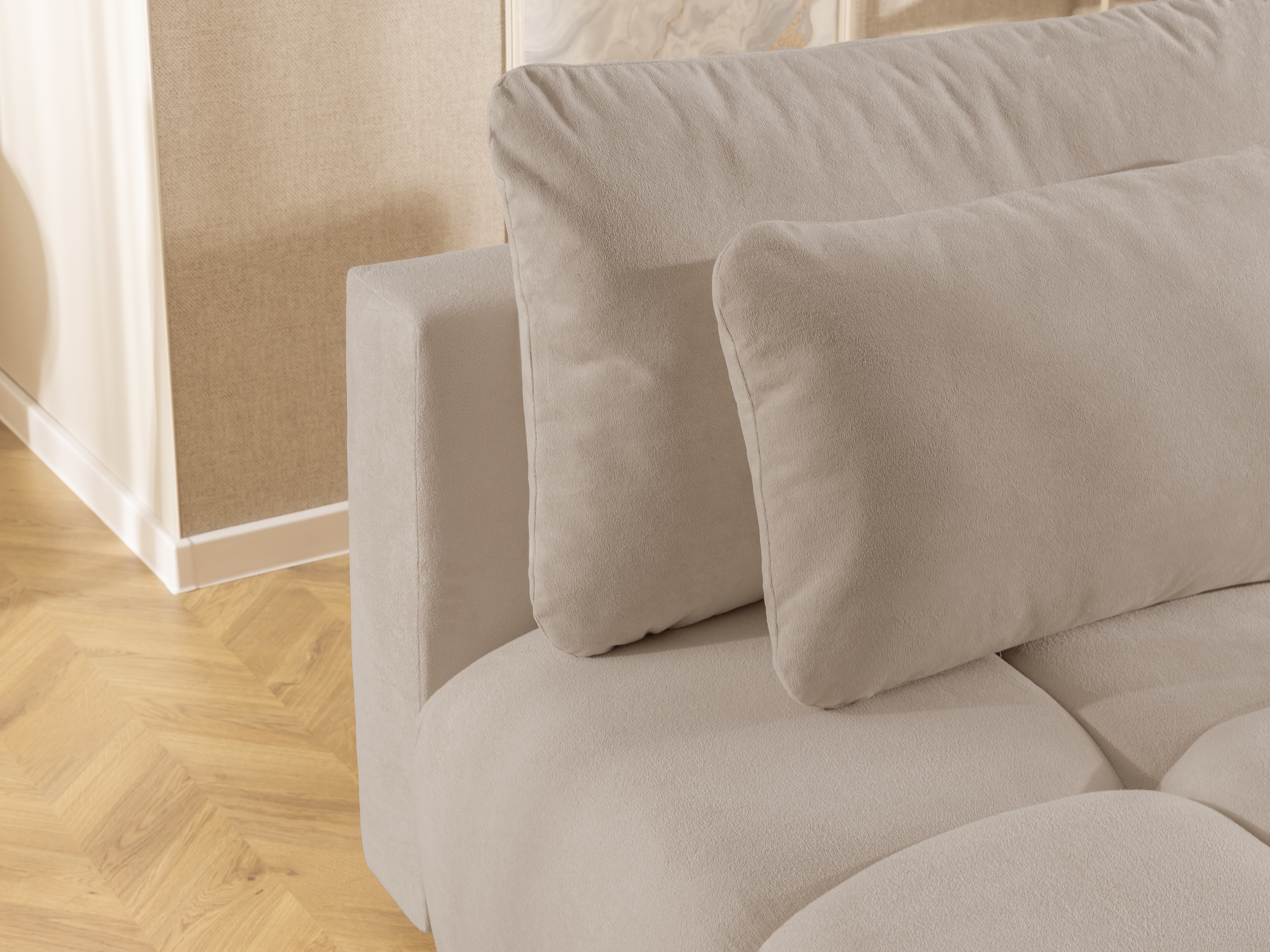 Canapea extensibilă Rocklin 203 (Soft Plush 03)