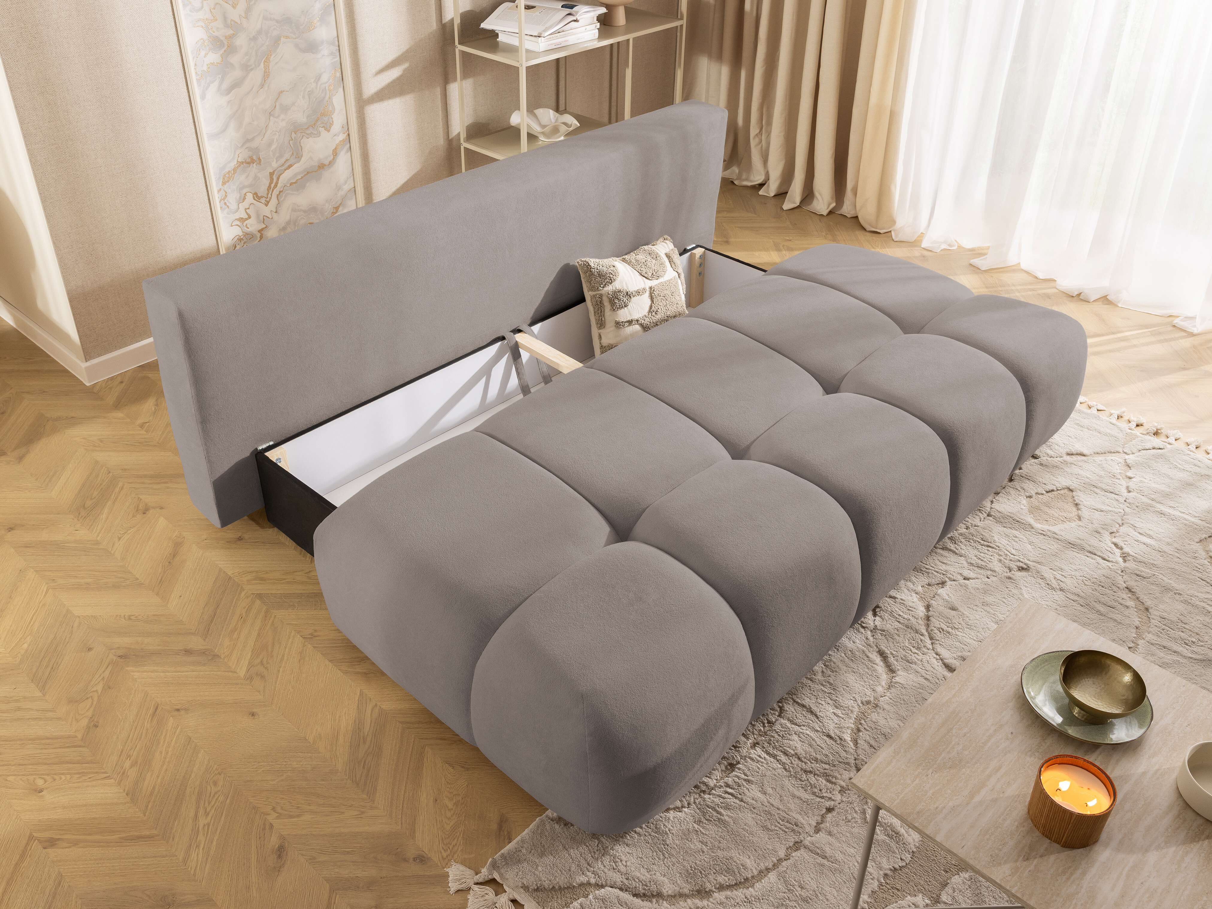 Canapea extensibilă Rocklin 203 (Soft Plush 04)