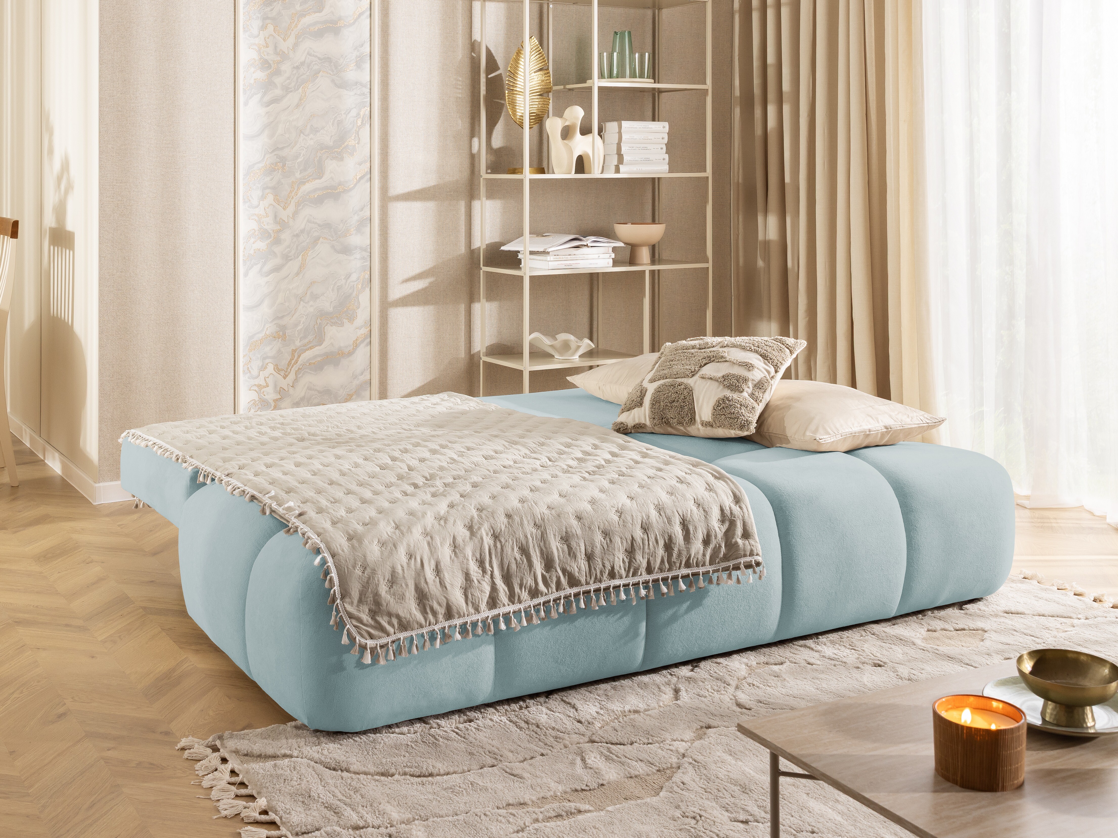 Canapea extensibilă Rocklin 203 (Soft Plush 15)