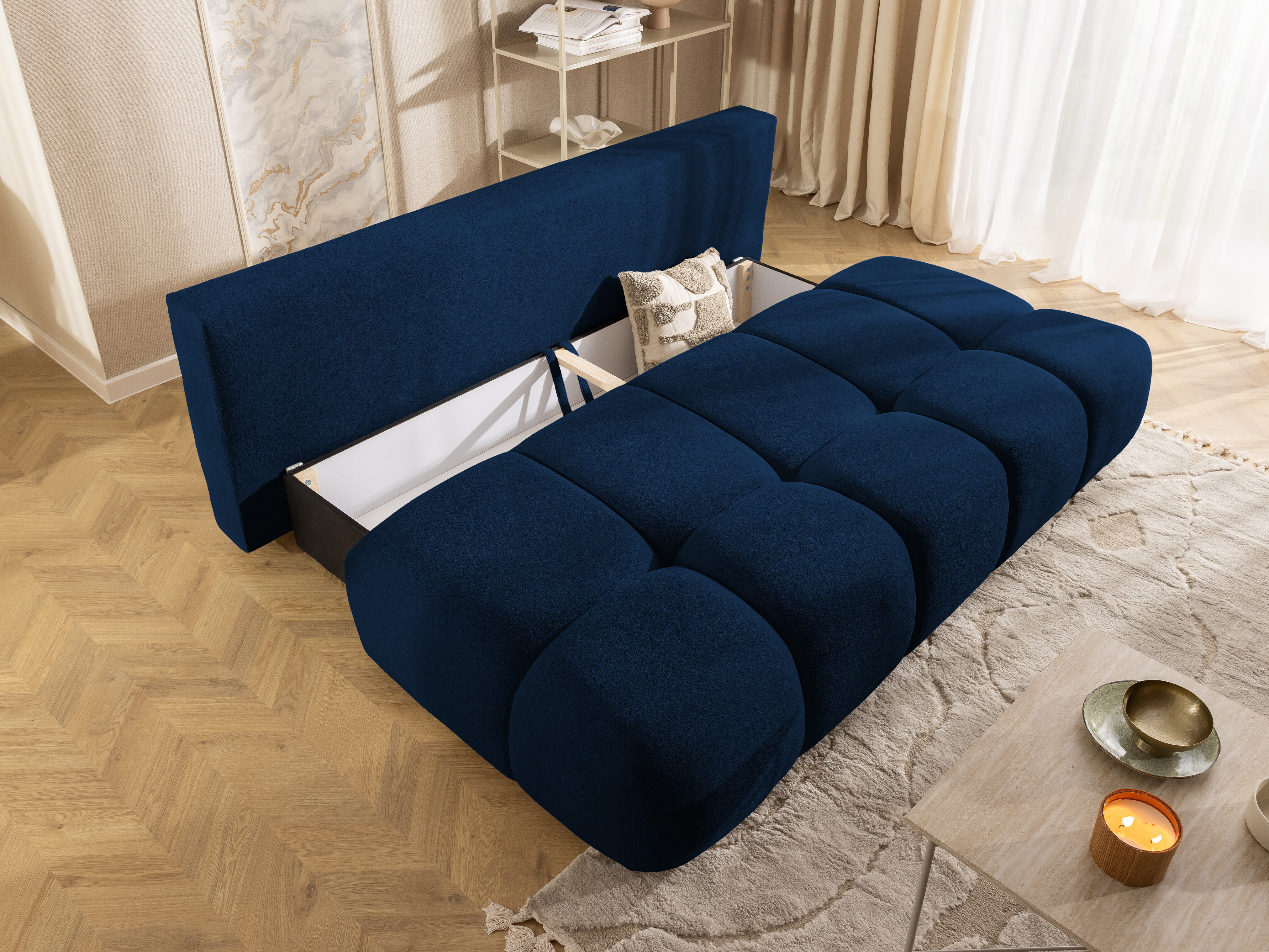 Canapea extensibilă Rocklin 203 (Soft Plush 17)