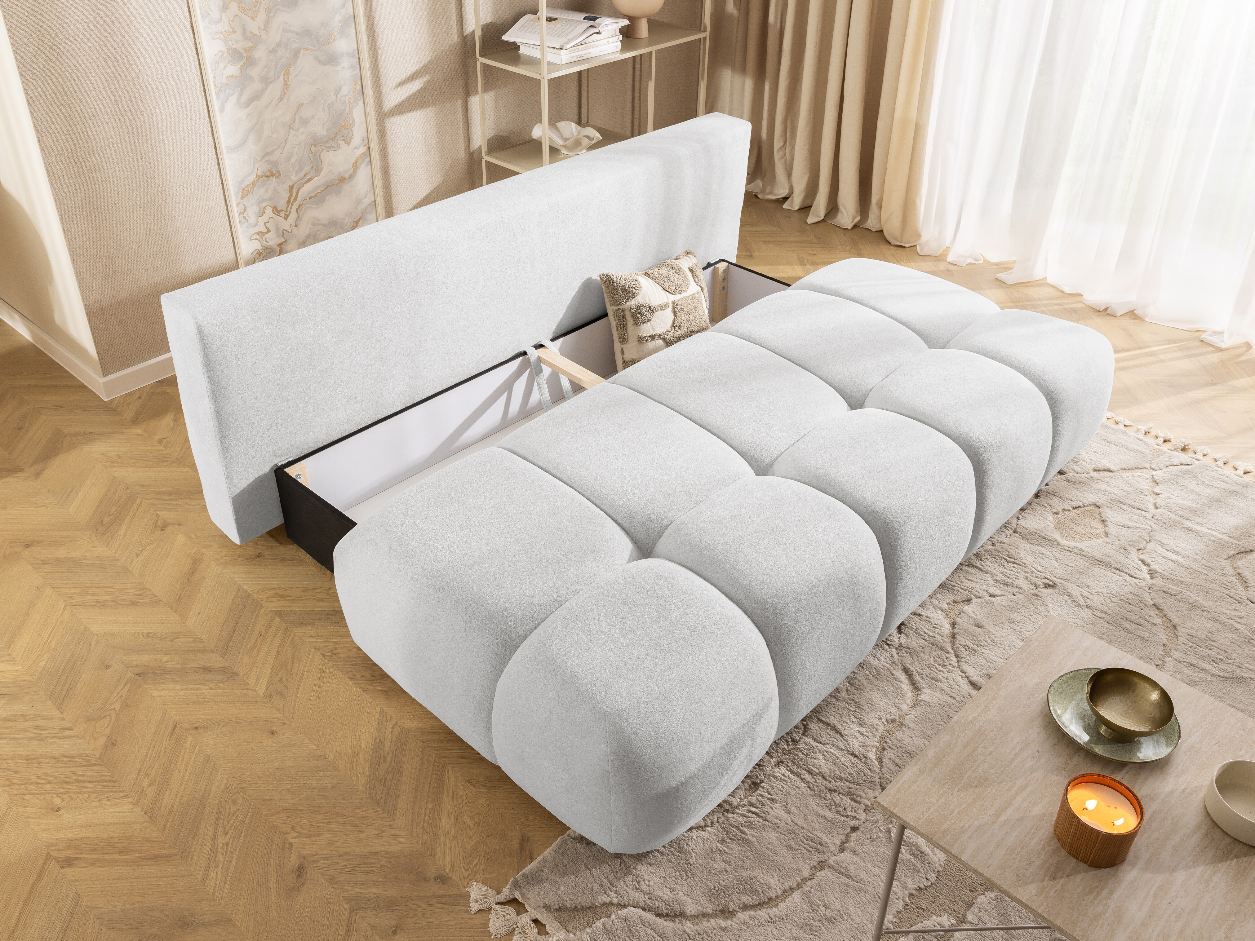 Canapea extensibilă Rocklin 203 (Soft Plush 19)