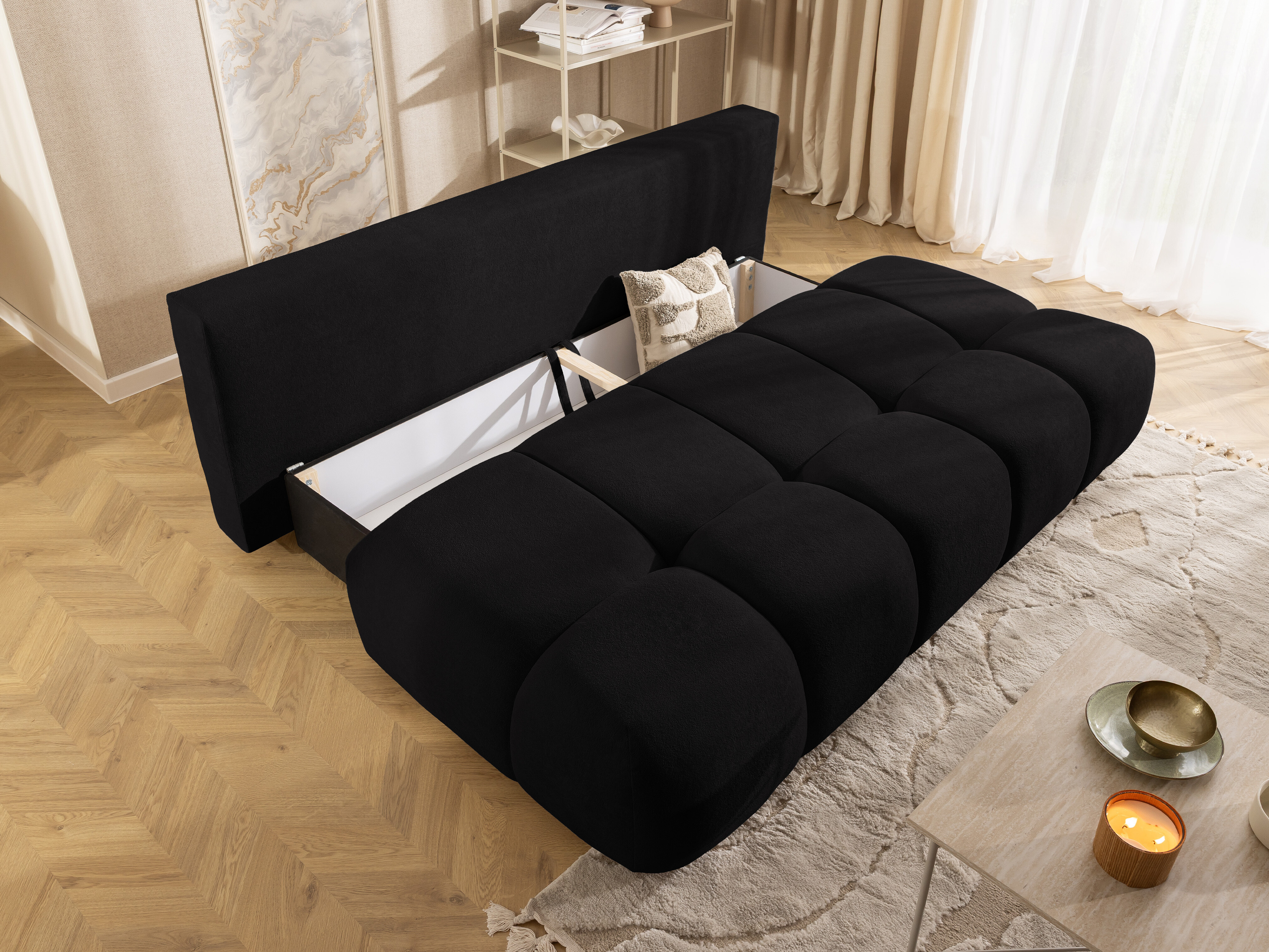 Canapea extensibilă Rocklin 203 (Soft Plush 22)