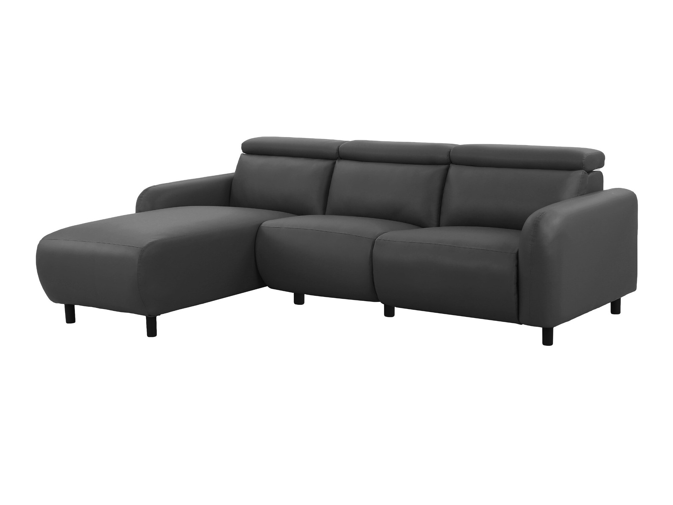 Colțar cu recliner Revbena 107 (Gri)