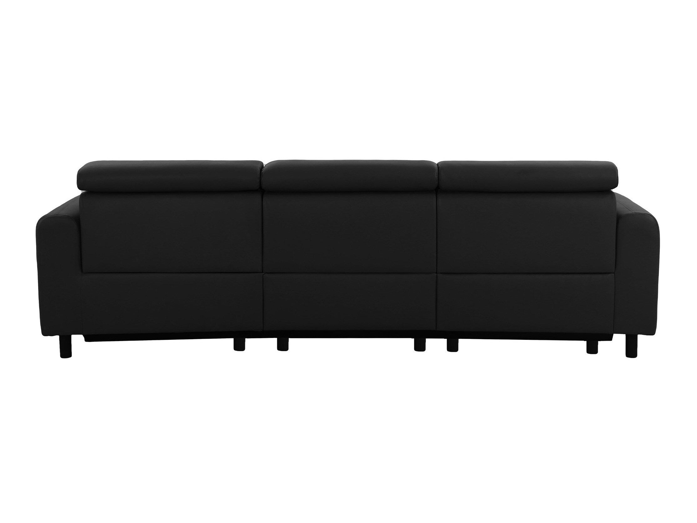 Colțar cu recliner Revbena 100 (Negru)
