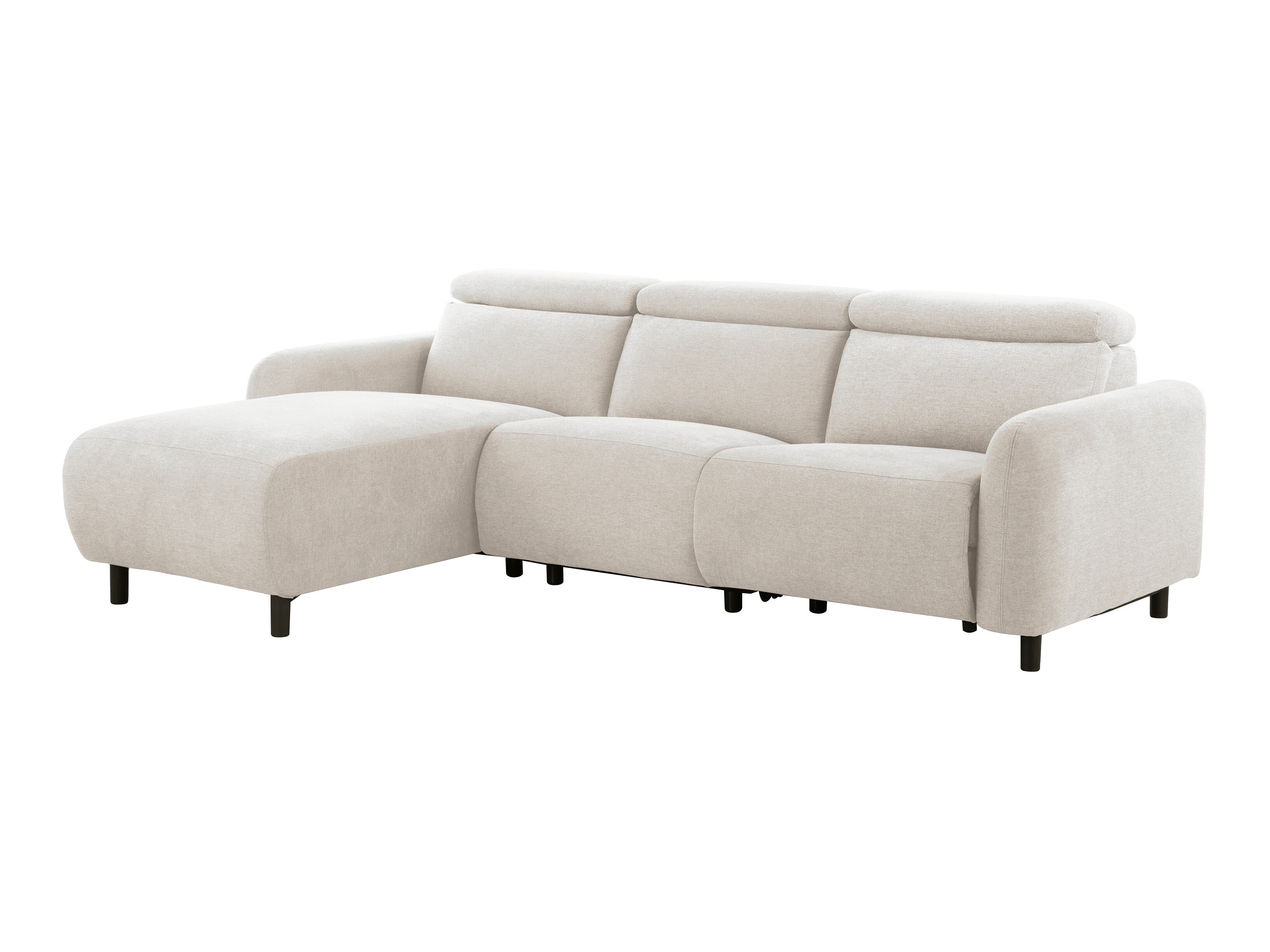 Colțar cu recliner Revbena 100 (Crem)