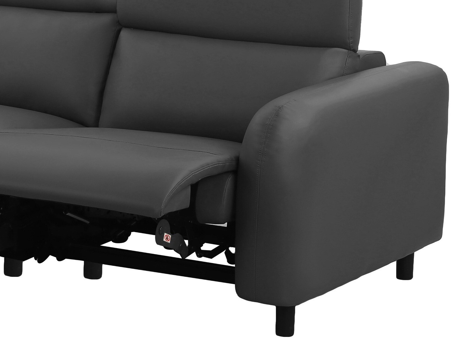 Colțar cu recliner Revbena 100 (Gri)