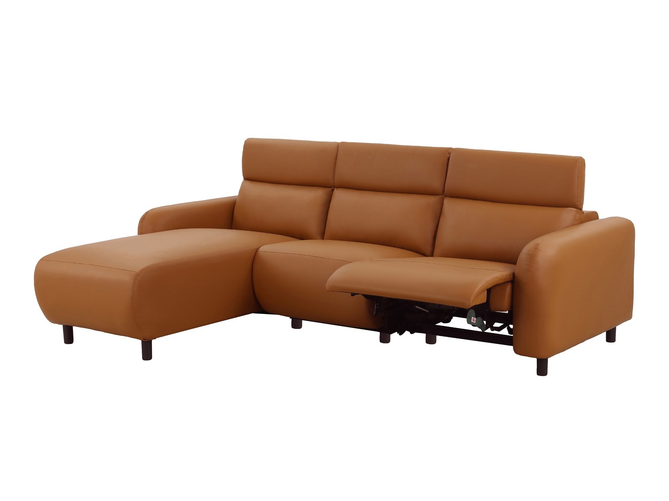 Colțar cu recliner Revbena 100 (Portocaliu)