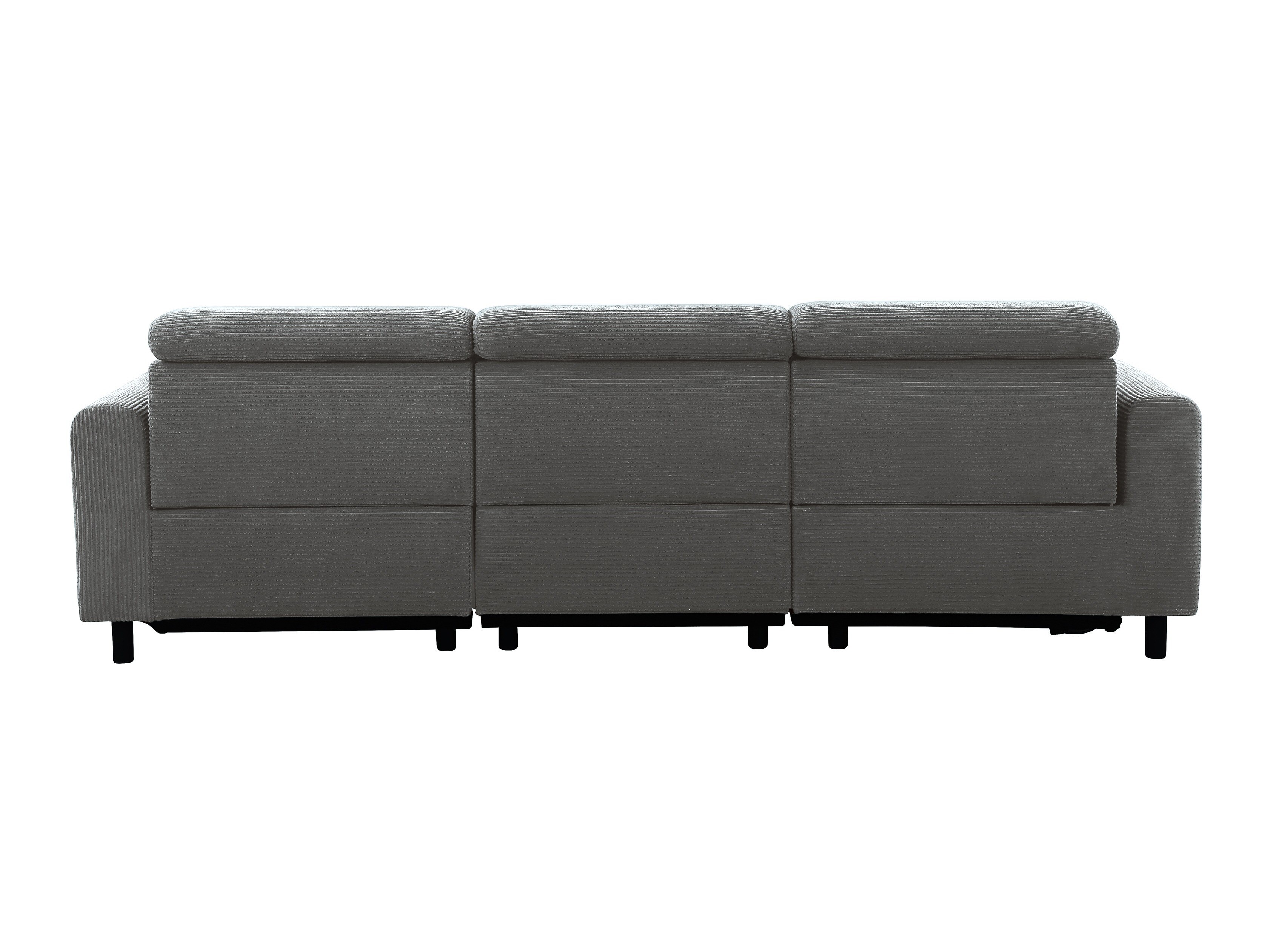 Colțar cu recliner Revbena 103 (Antracit)