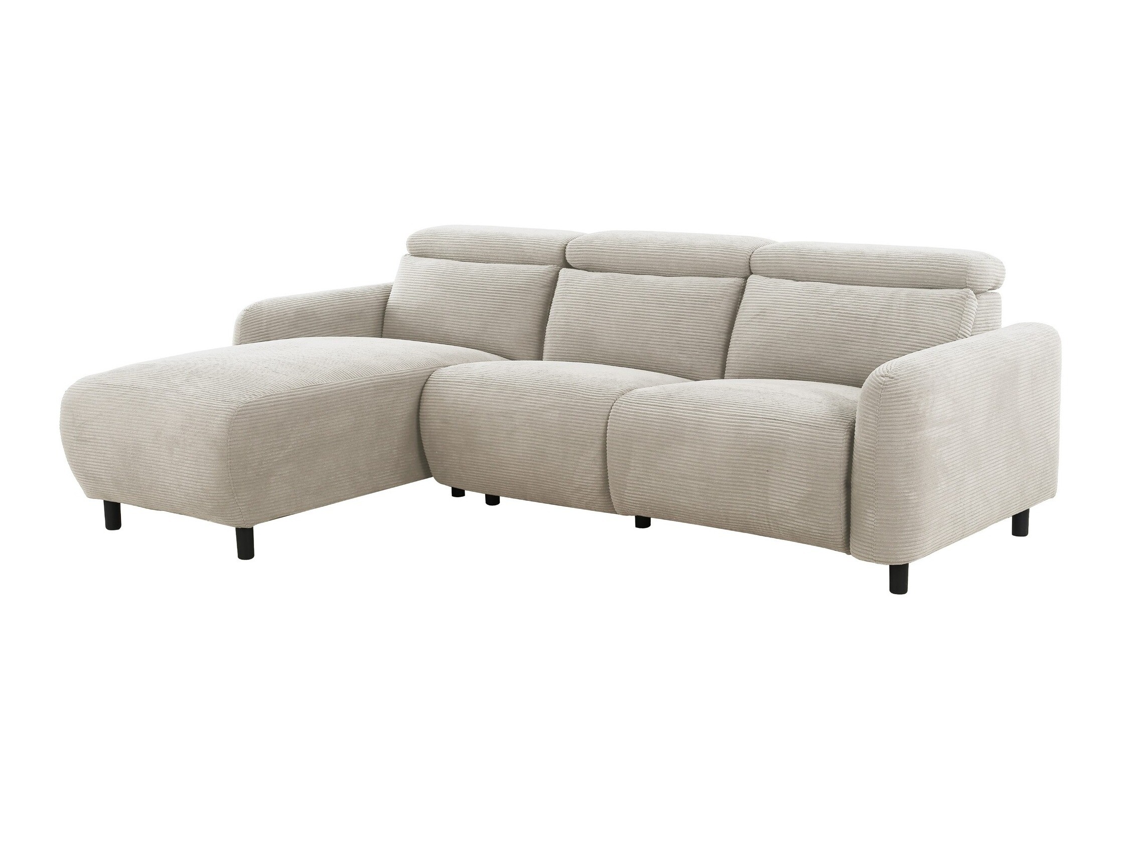 Colțar cu recliner Revbena 103 (Crem)