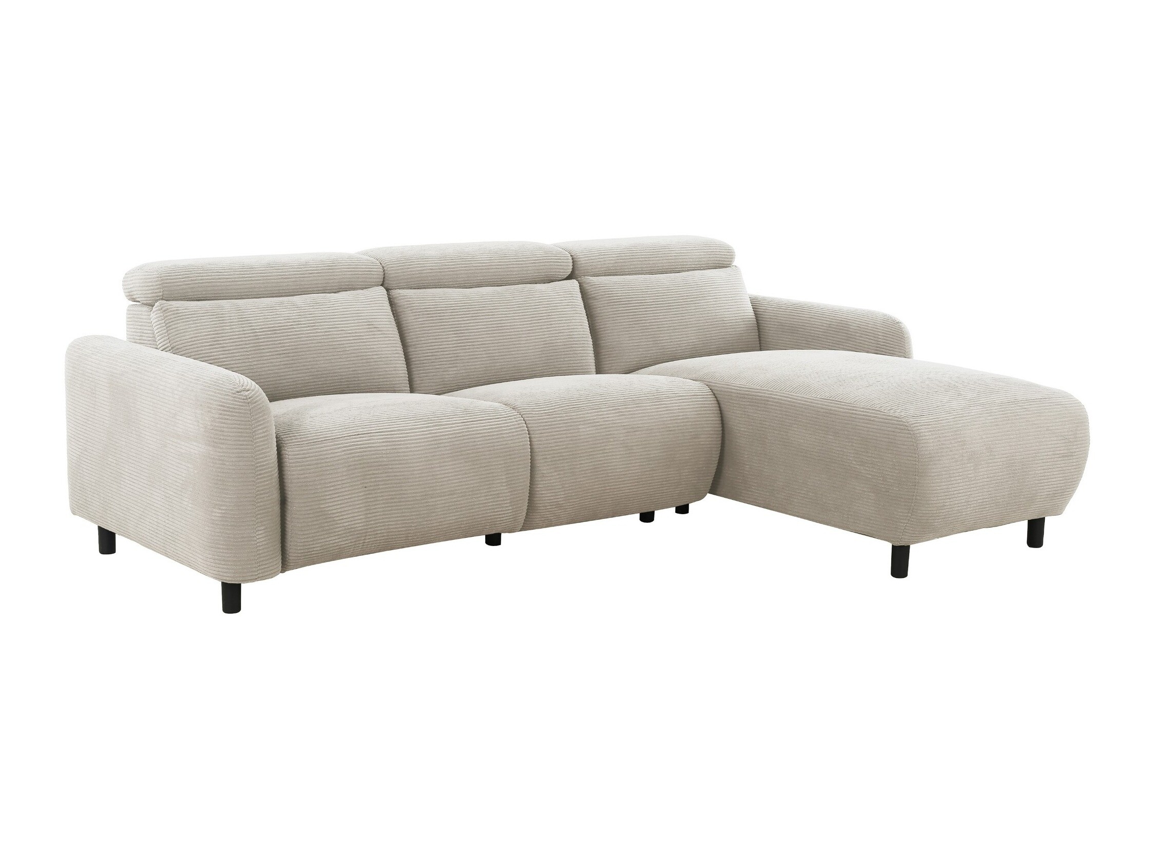 Colțar cu recliner Revbena 103 (Crem)