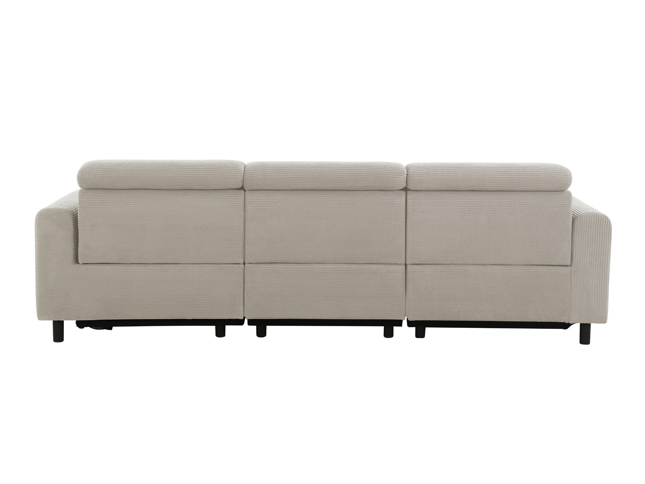 Colțar cu recliner Revbena 103 (Crem)