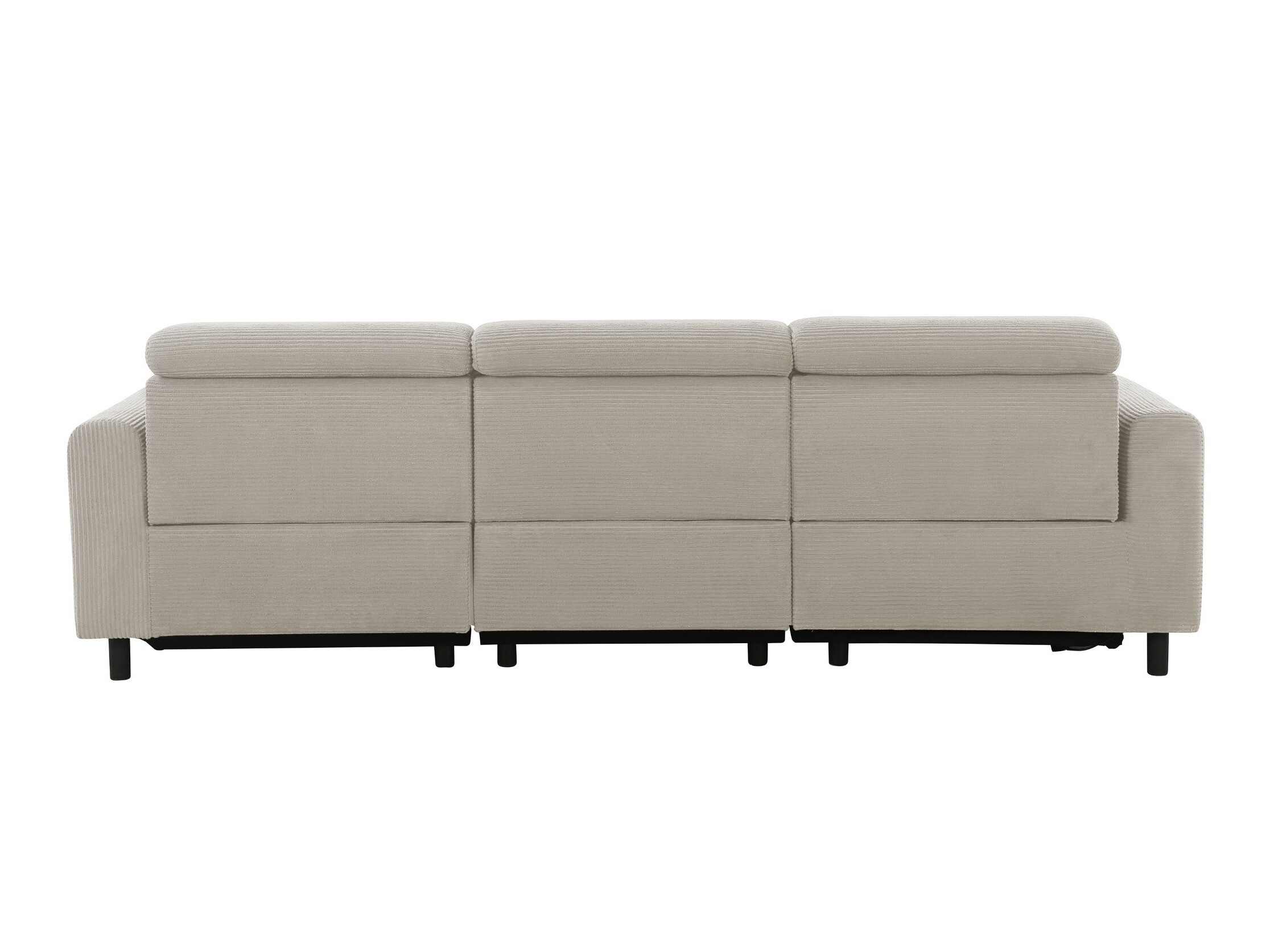 Colțar cu recliner Revbena 103 (Crem)