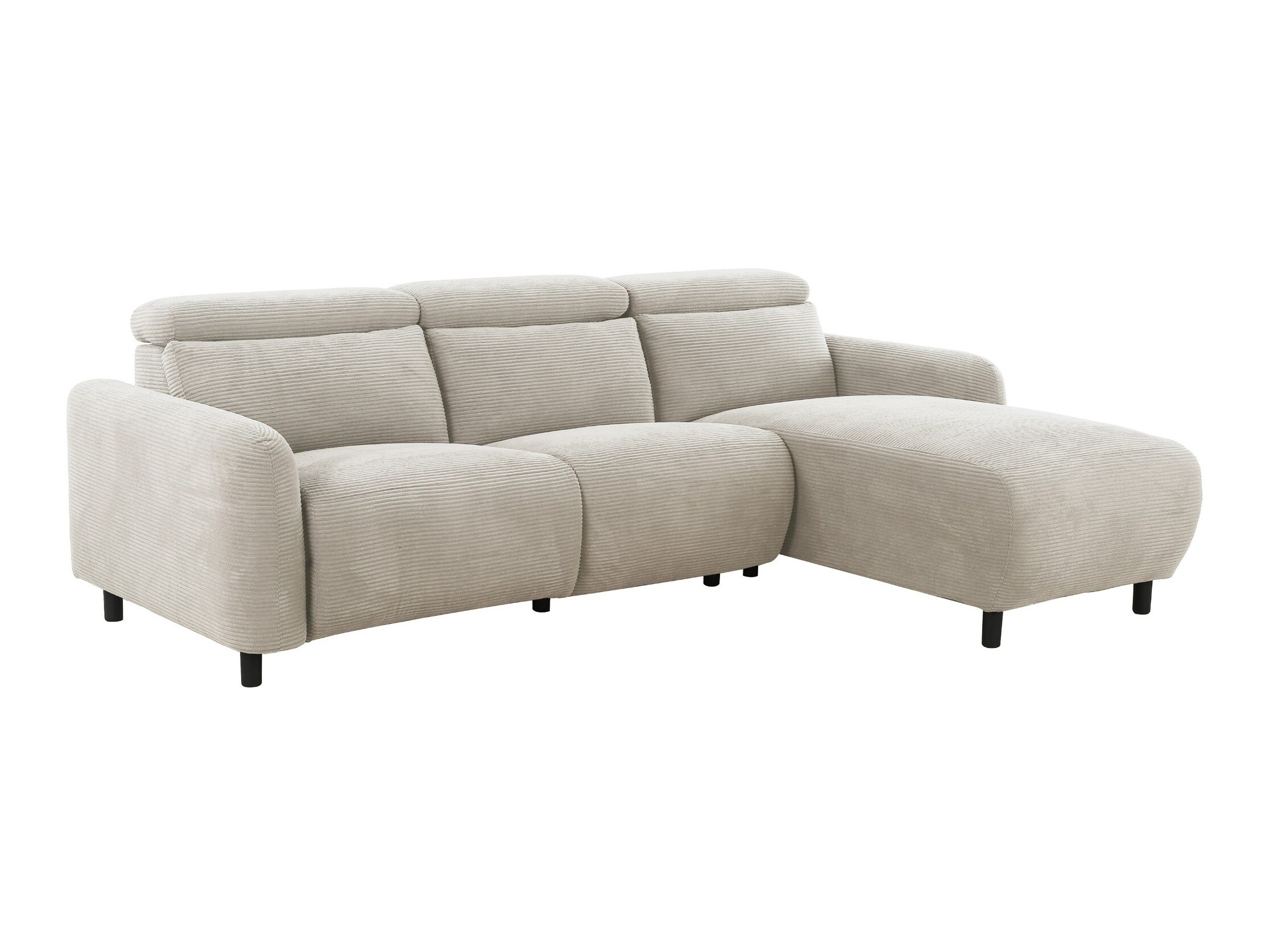 Colțar cu recliner Revbena 104 (Crem)