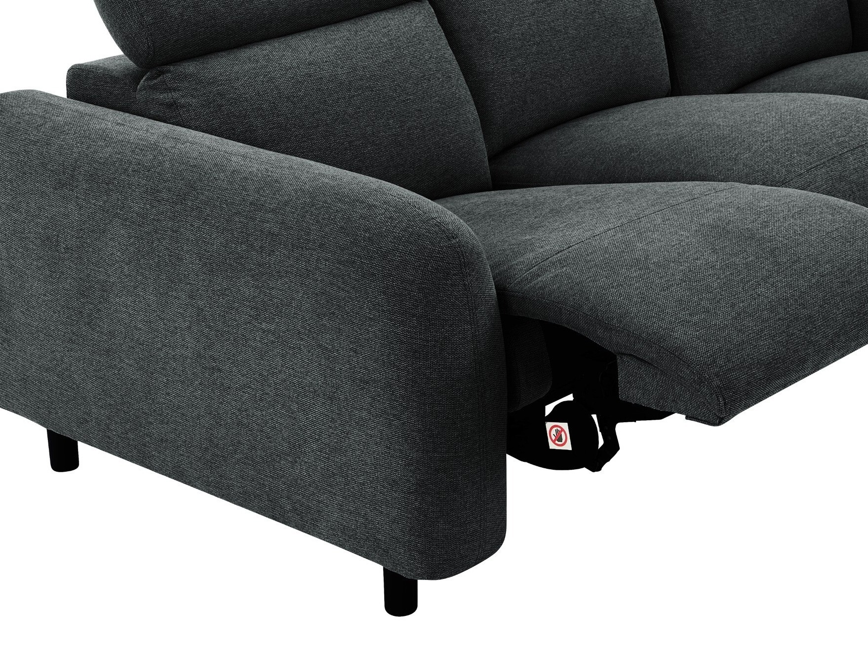 Canapea recliner Revbena 101 (Antracit)