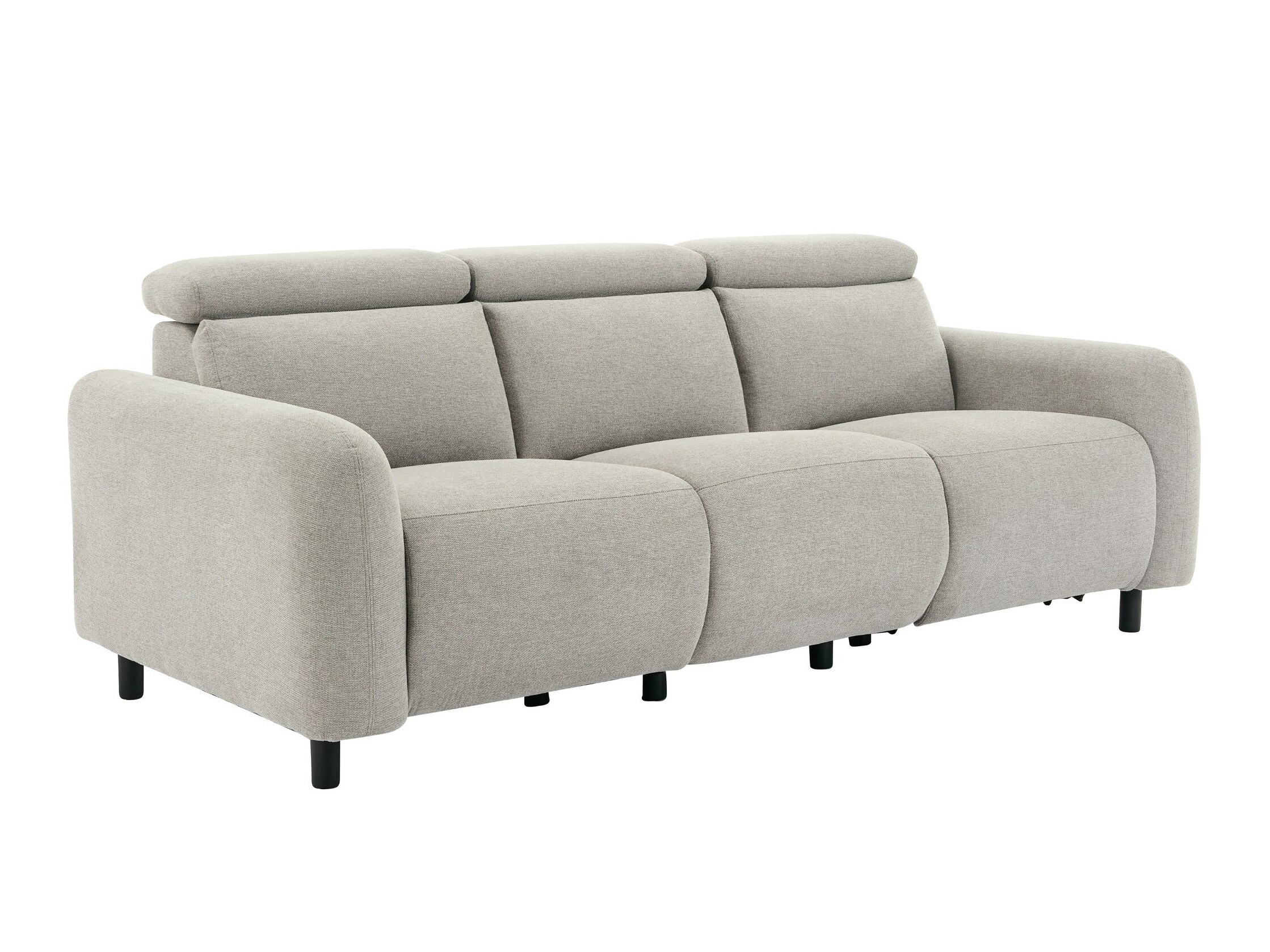 Canapea recliner Revbena 101 (Gri deschis)