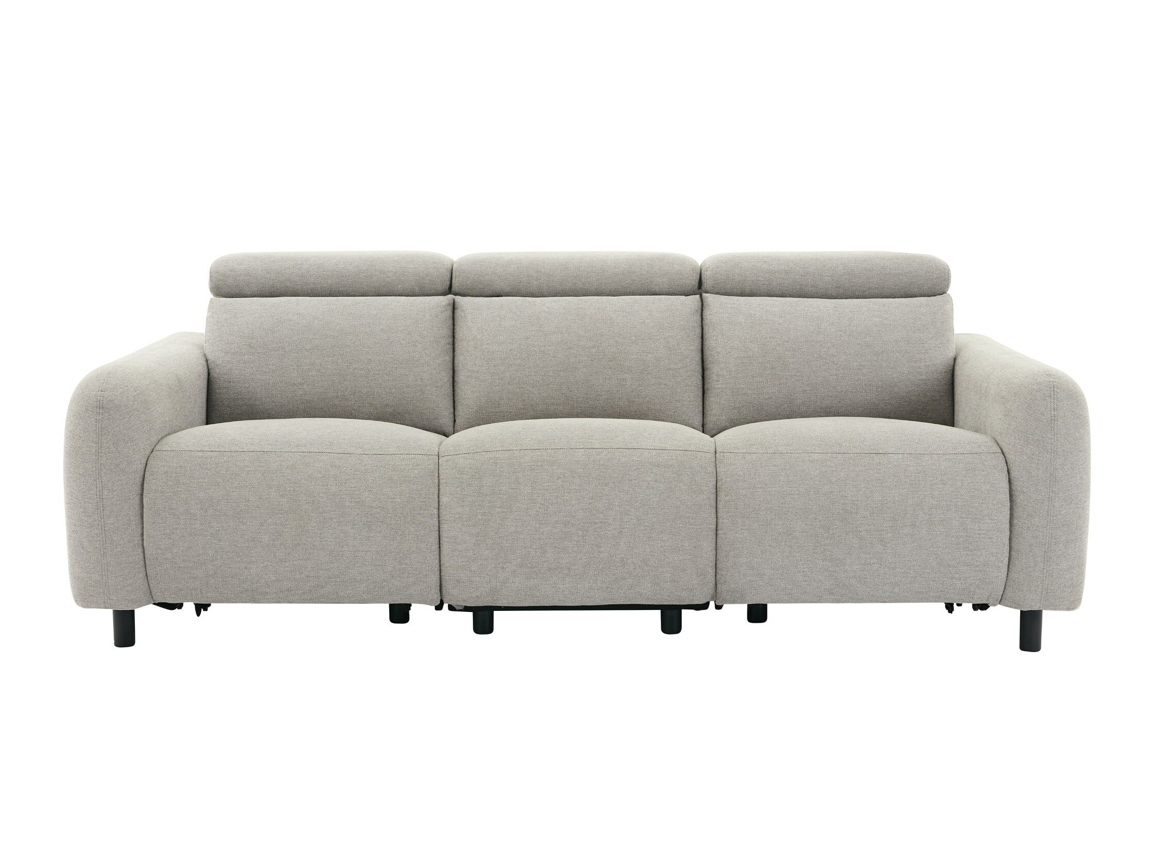 Canapea recliner Revbena 101 (Gri deschis)