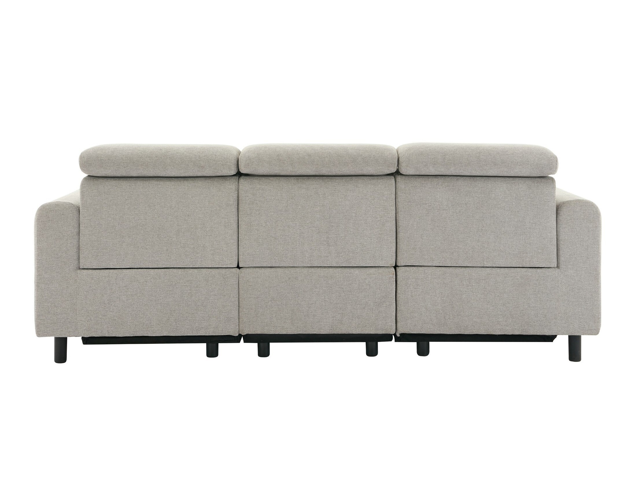 Canapea recliner Revbena 101 (Gri deschis)