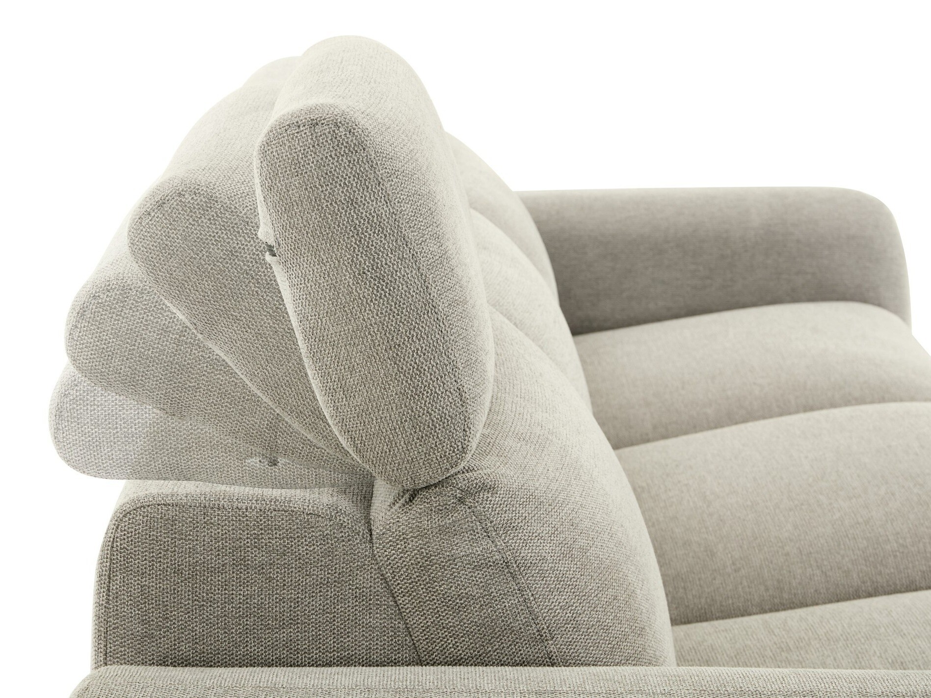 Canapea recliner Revbena 101 (Gri deschis)