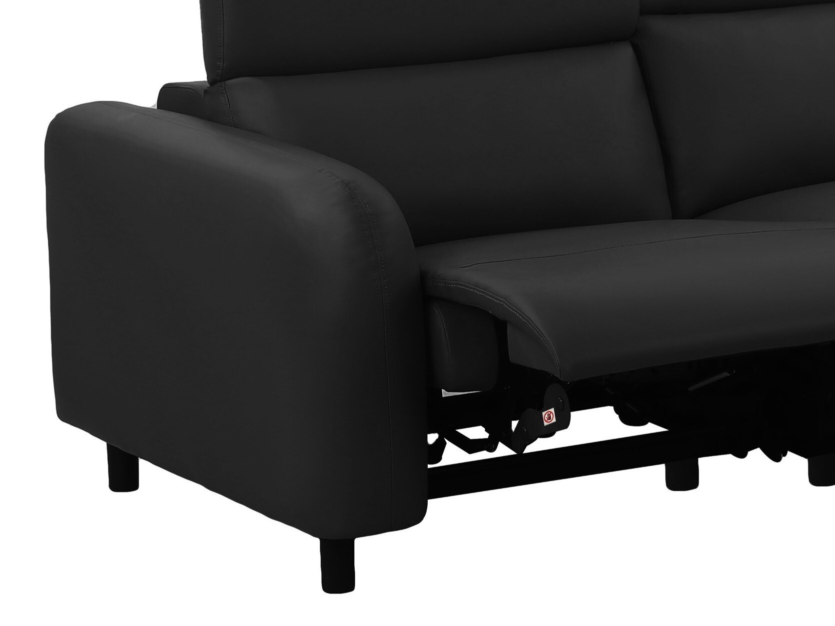 Canapea recliner Revbena 101 (Negru)